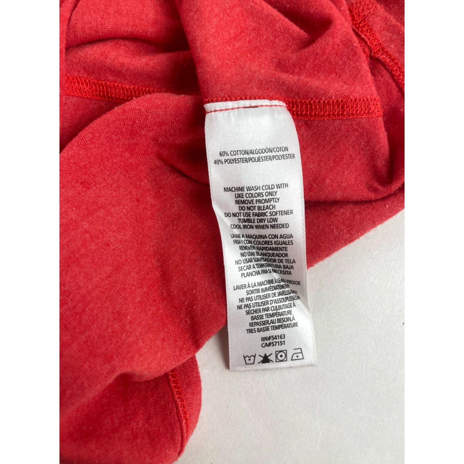 Tommy Hilfiger Tommy Hilfiger T-Shirt Women's L Red White Stripes Round Neck Short Sleeve Casual Modern Basic Shirts Womens Size L / US 10 / IT 46 - 7 Thumbnail