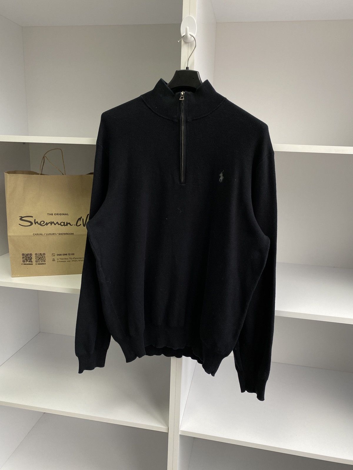 Polo Ralph Lauren × Vintage Polo Ralph Lauren vintage cardigan pullover Size US XL / EU 56 / 4 - 3 Thumbnail