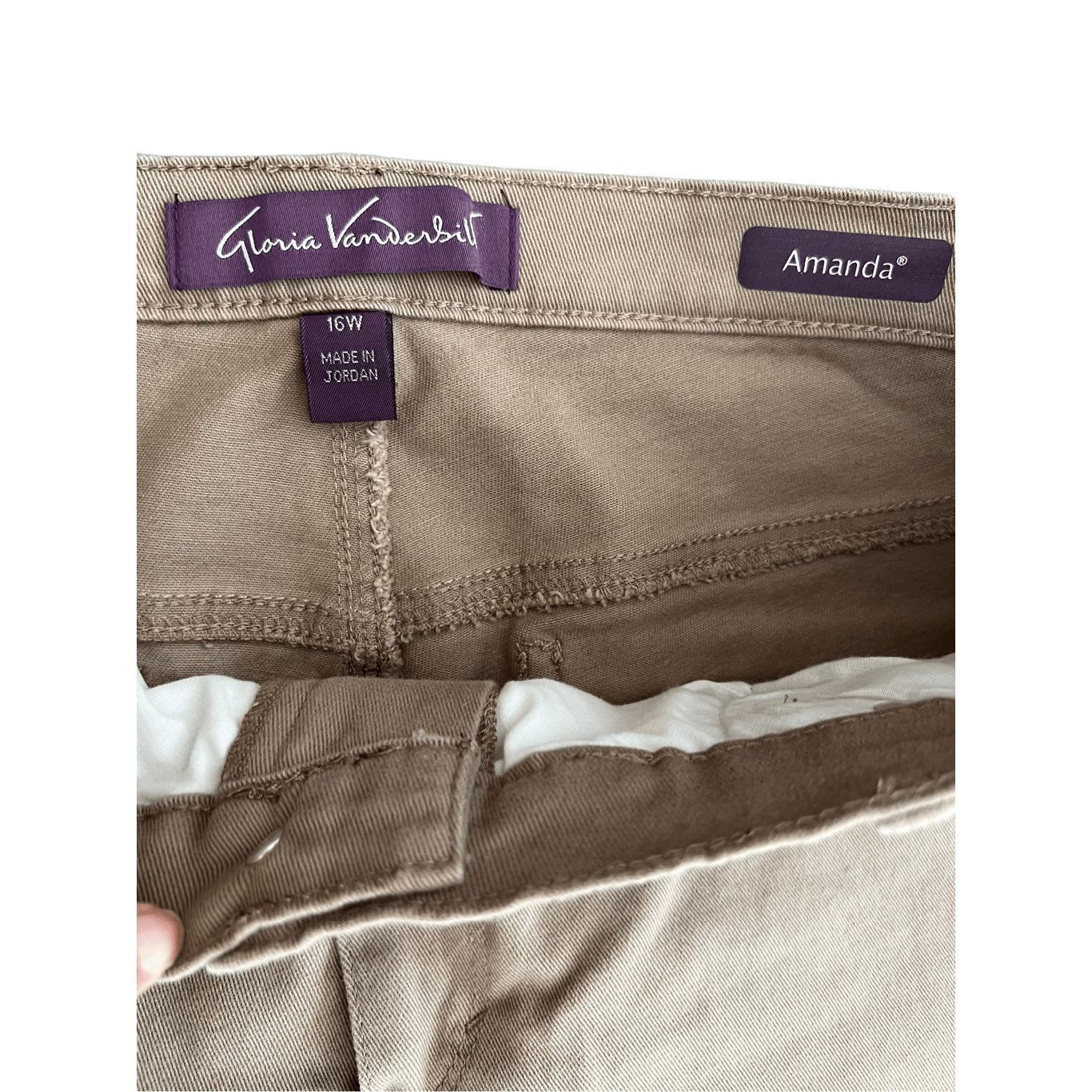 Gloria Vanderbilt Gloria Vanderbilt Amanda denim Jean size 16W Size 38" / US 16 / IT 52 - 7 Thumbnail