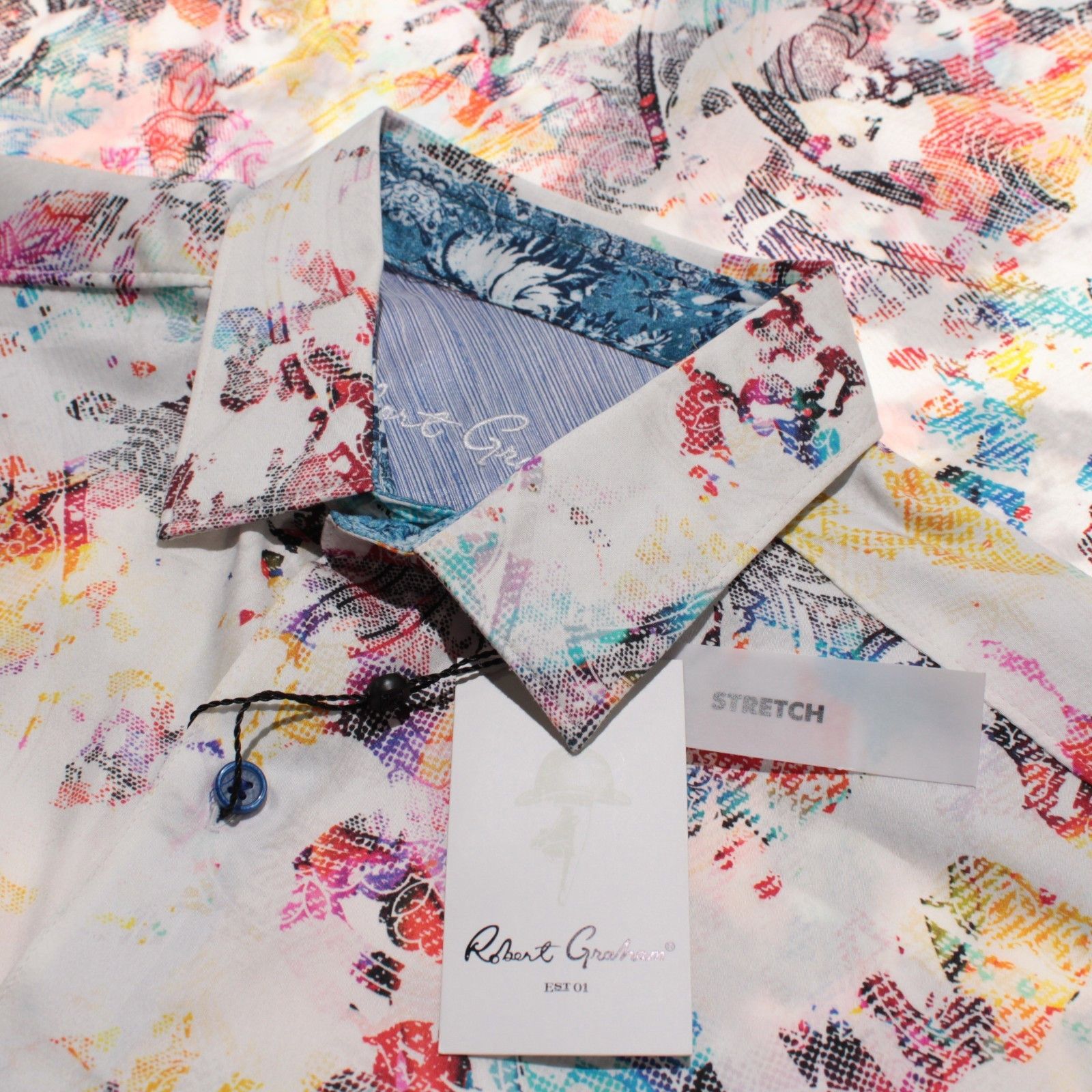 Robert Graham Robert Graham New with tags Shirt Size M US In White Size US M / EU 48-50 / 2 - 1 Thumbnail