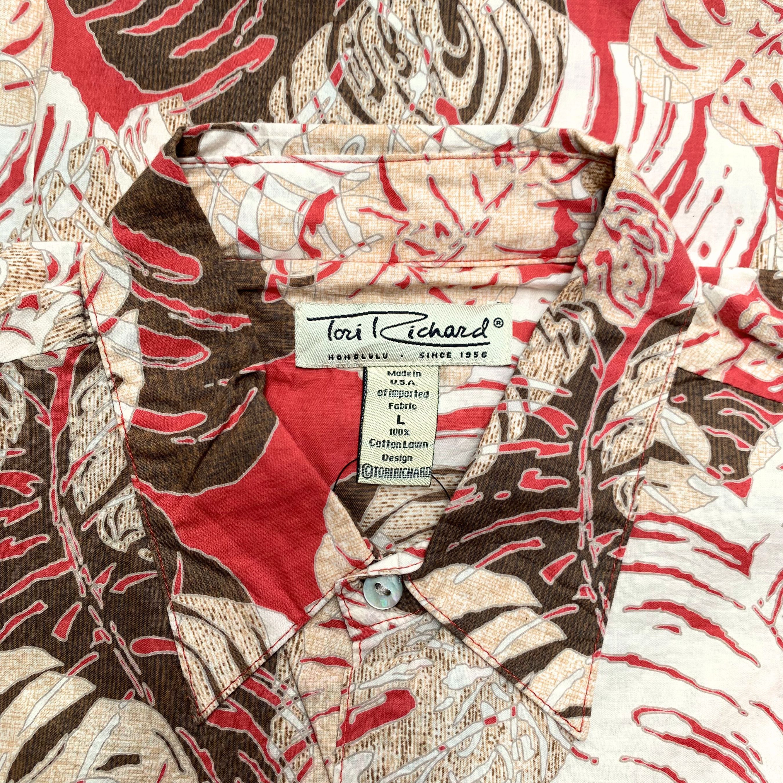 Tori Richard Vintage Tori Richard 1990s 100% Cotton Lawn Shirt Size US L / EU 52-54 / 3 - 3 Thumbnail