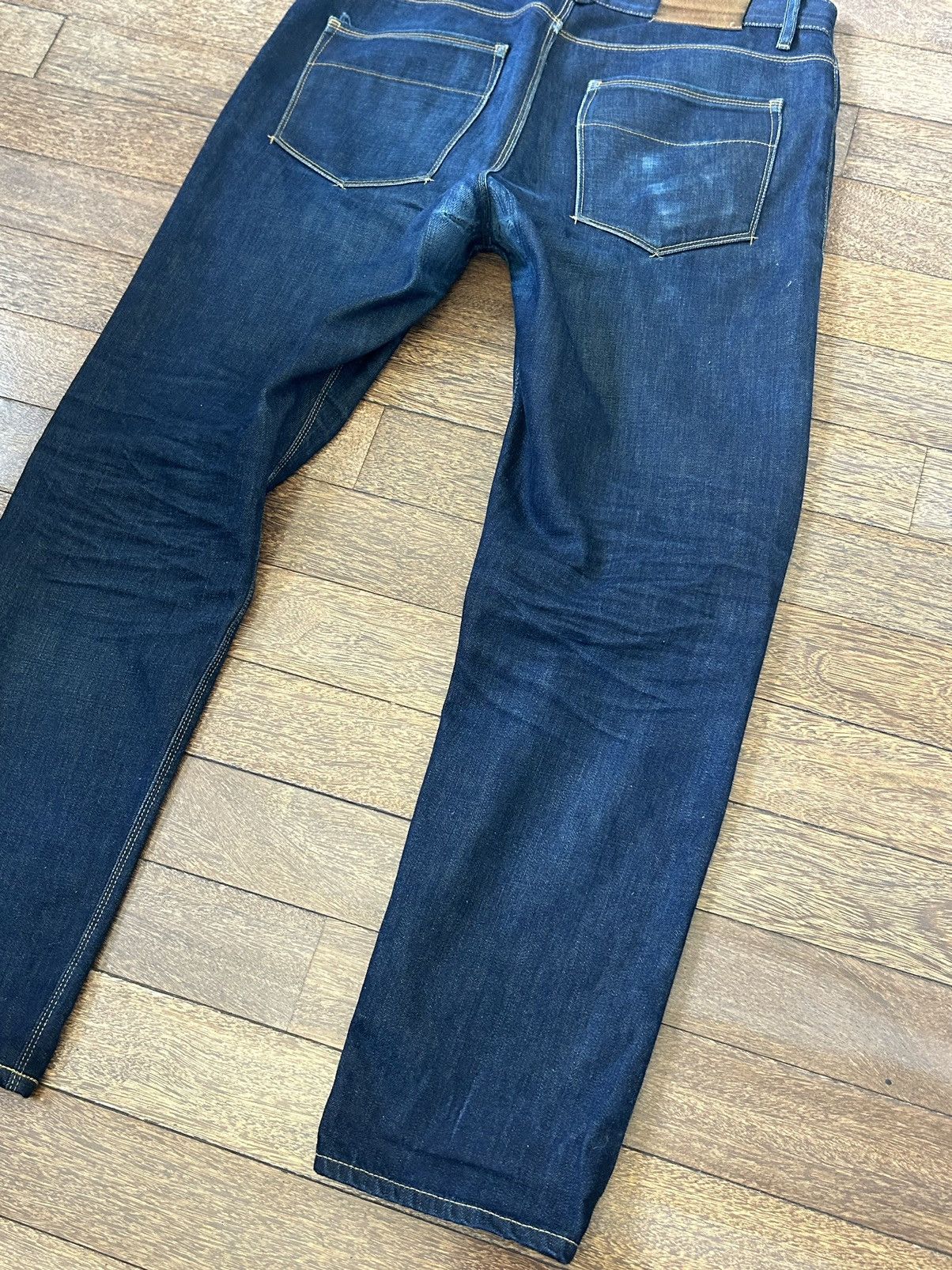 Japanese Brand × Raleigh Denim Raleigh Denim Graham Selvage Raw Original Size 31 Size US 31 - 4 Thumbnail