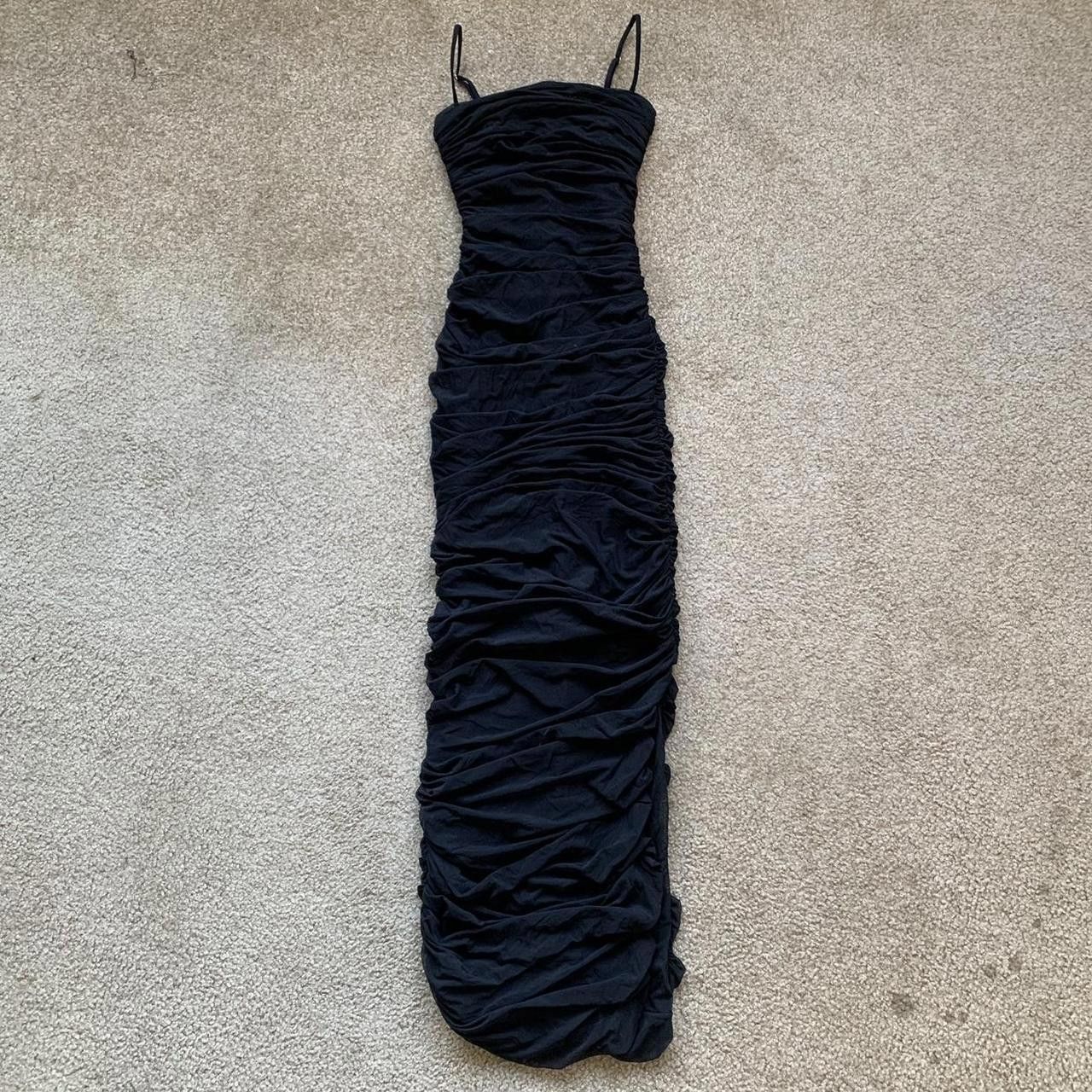 Designer Babaton Luxor Black Semi Sheer Size XS / US 0-2 / IT 36-38 - 3 Thumbnail