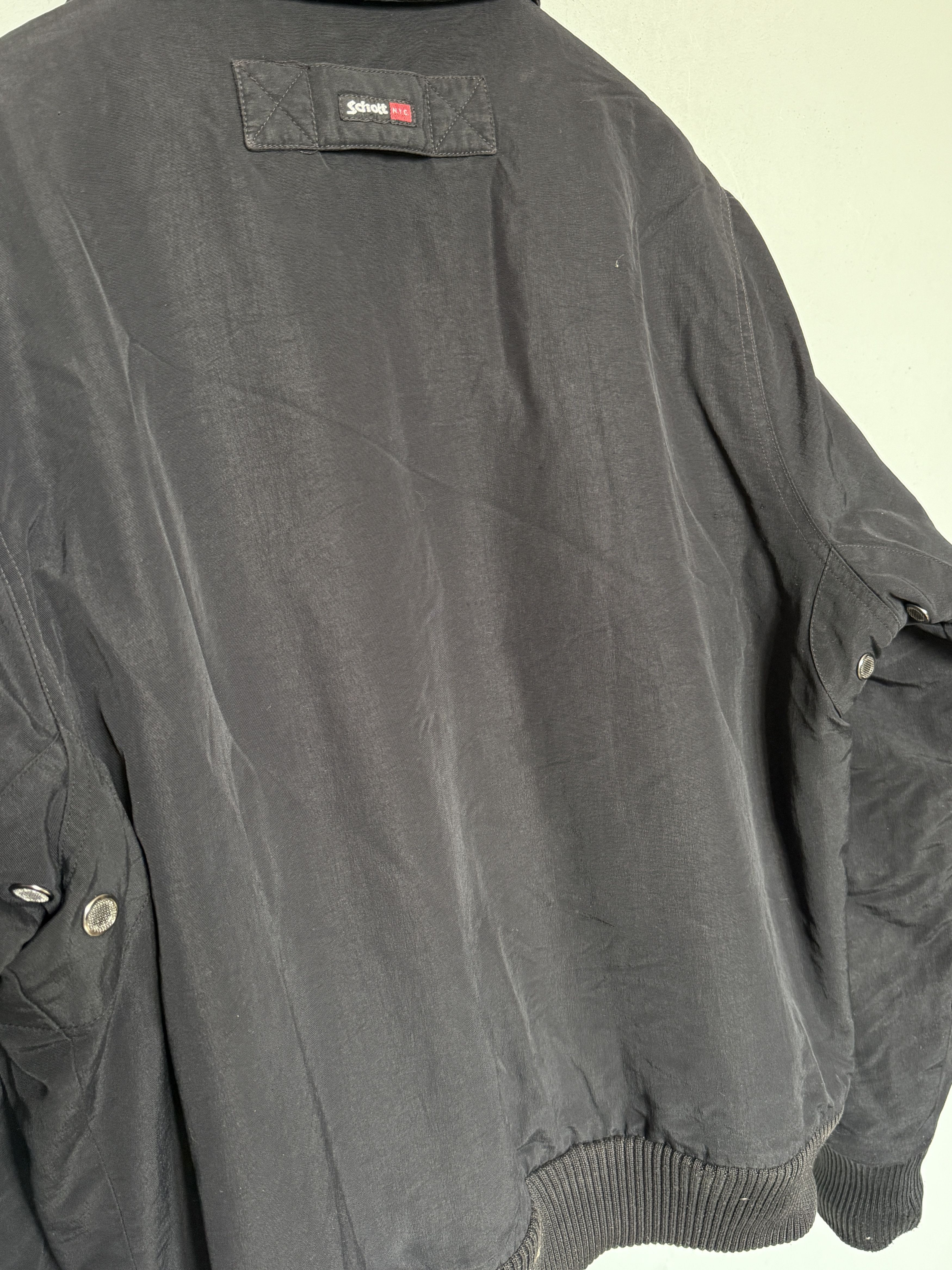 Schott 🔥 Schott NYC. USA jacket bomber shearling puffer size L Size US L / EU 52-54 / 3 - 6 Thumbnail