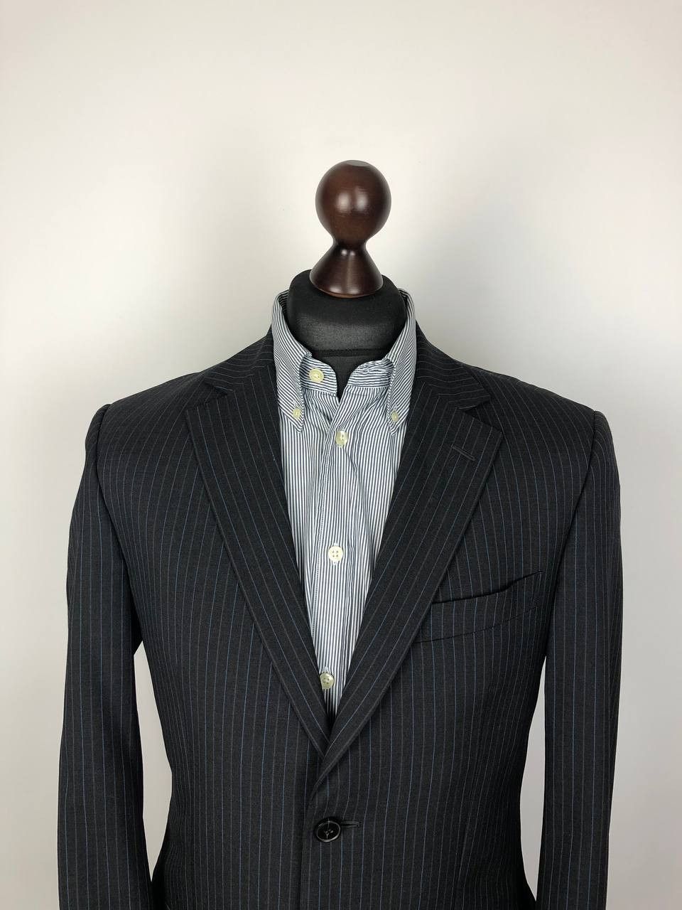 Z Zegna Z Zegna Wool Blazer Jacket Italy Gray size 52R Size 48R - 3 Thumbnail