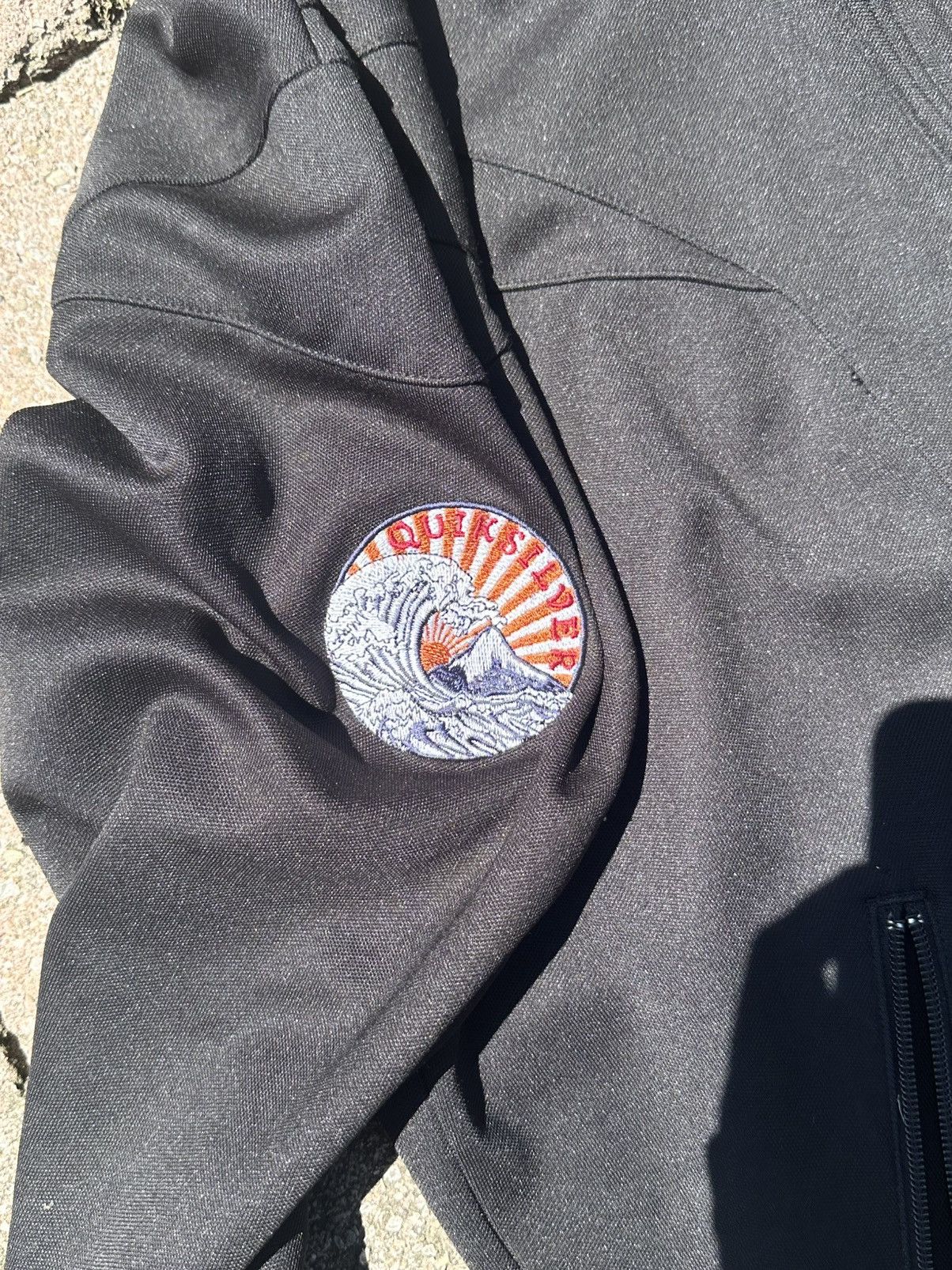 Quiksilver × Vintage Vintage/y2k Quiksilver track jacket with custom zipper Size US M / EU 48-50 / 2 - 3 Thumbnail