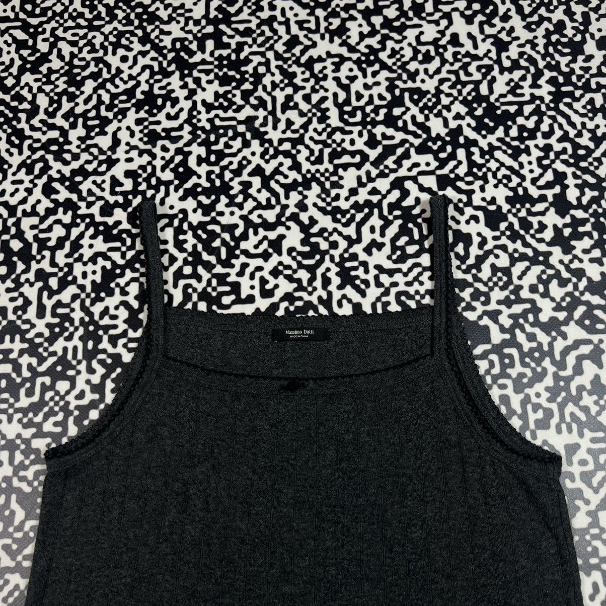 Massimo Dutti Vintage Y2K Massimo Dutti Casual Basic Luxury Style Tank Top Size M / US 6-8 / IT 42-44 - 4 Thumbnail
