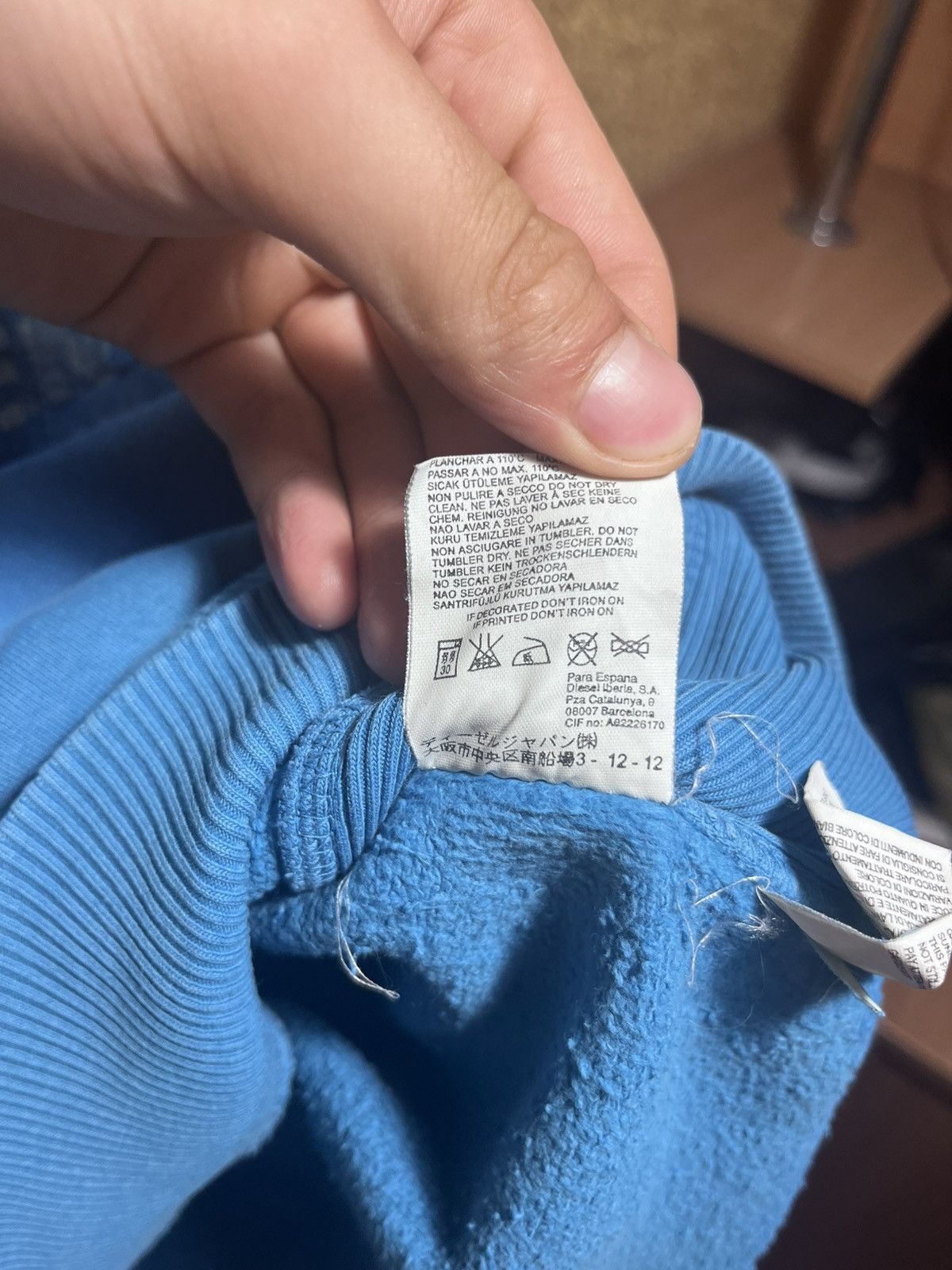 Diesel Diesel Vintage Sweatshirt Big Logo y2k Archive 90s Japanese Size US XXL / EU 58 / 5 - 12 Thumbnail