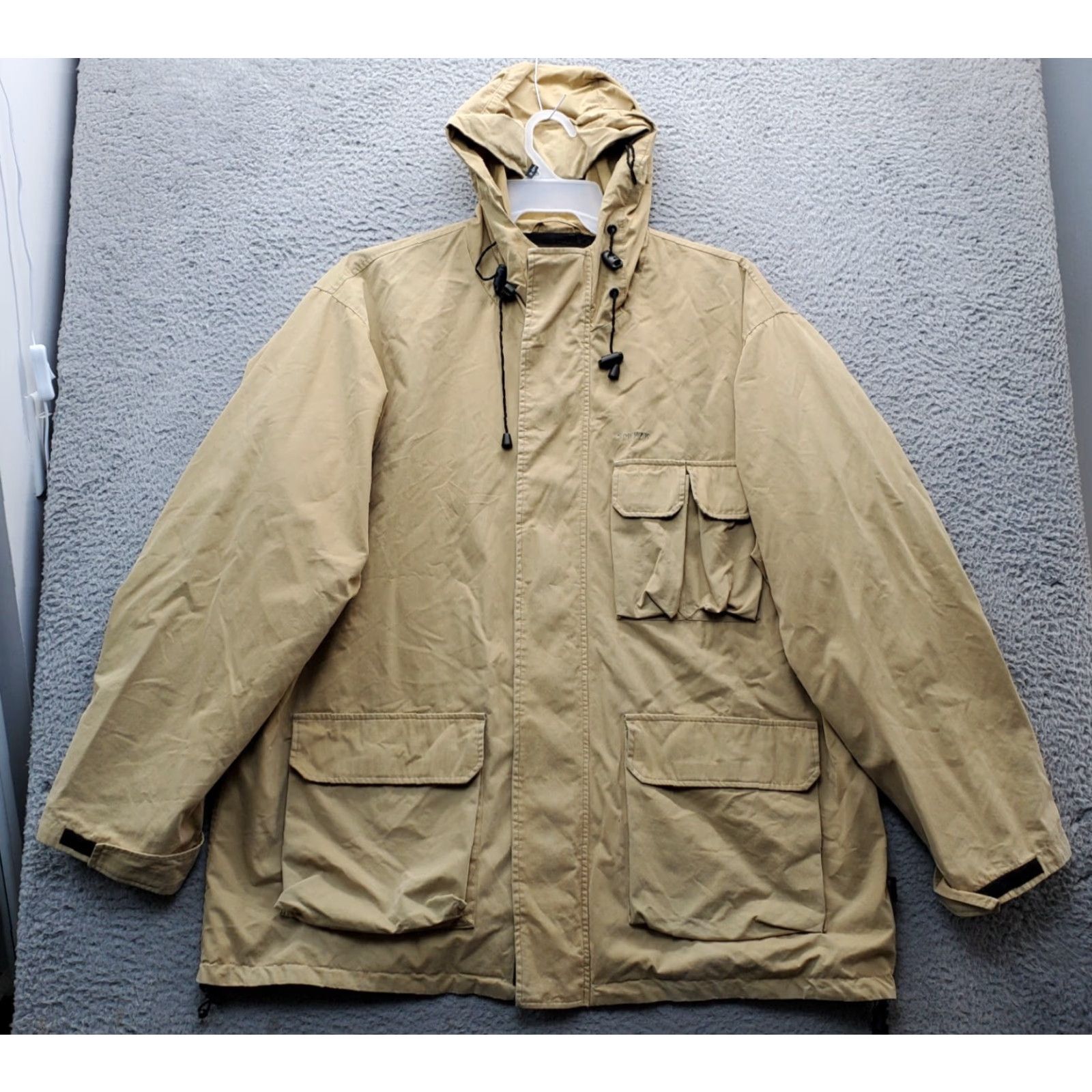 Vintage Spiewak Golden Fleece Parka Jacket Mens XL Brown Thermal Lined Utility Pockets Size US XL / EU 56 / 4 - 2 Thumbnail