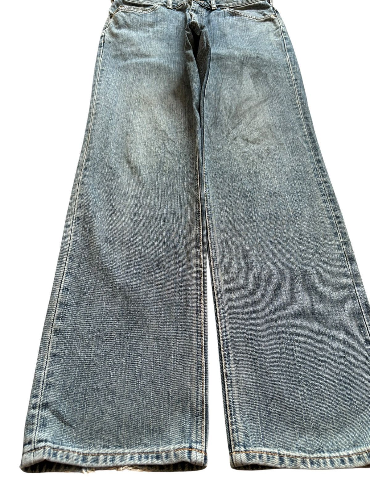 Japanese Brand × Lee Vintage Japanese Lee Mud Wash Loose Jeans Size US 32 / EU 48 - 6 Thumbnail