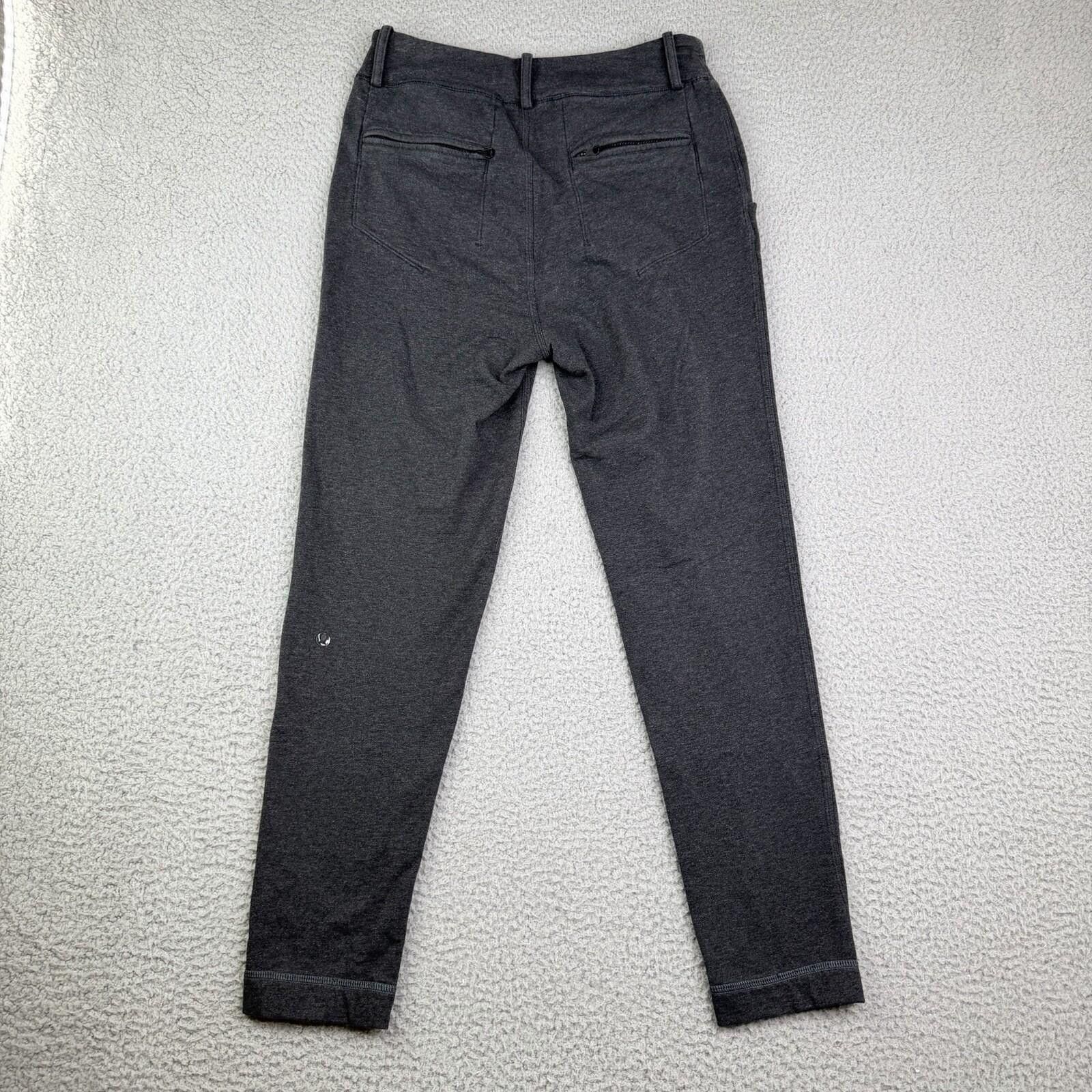 Lululemon Lululemon Pleated High Rise Pants Women's Sz 2 Gray Slim Fit Size 26" / US 2 / IT 38 - 2 Thumbnail