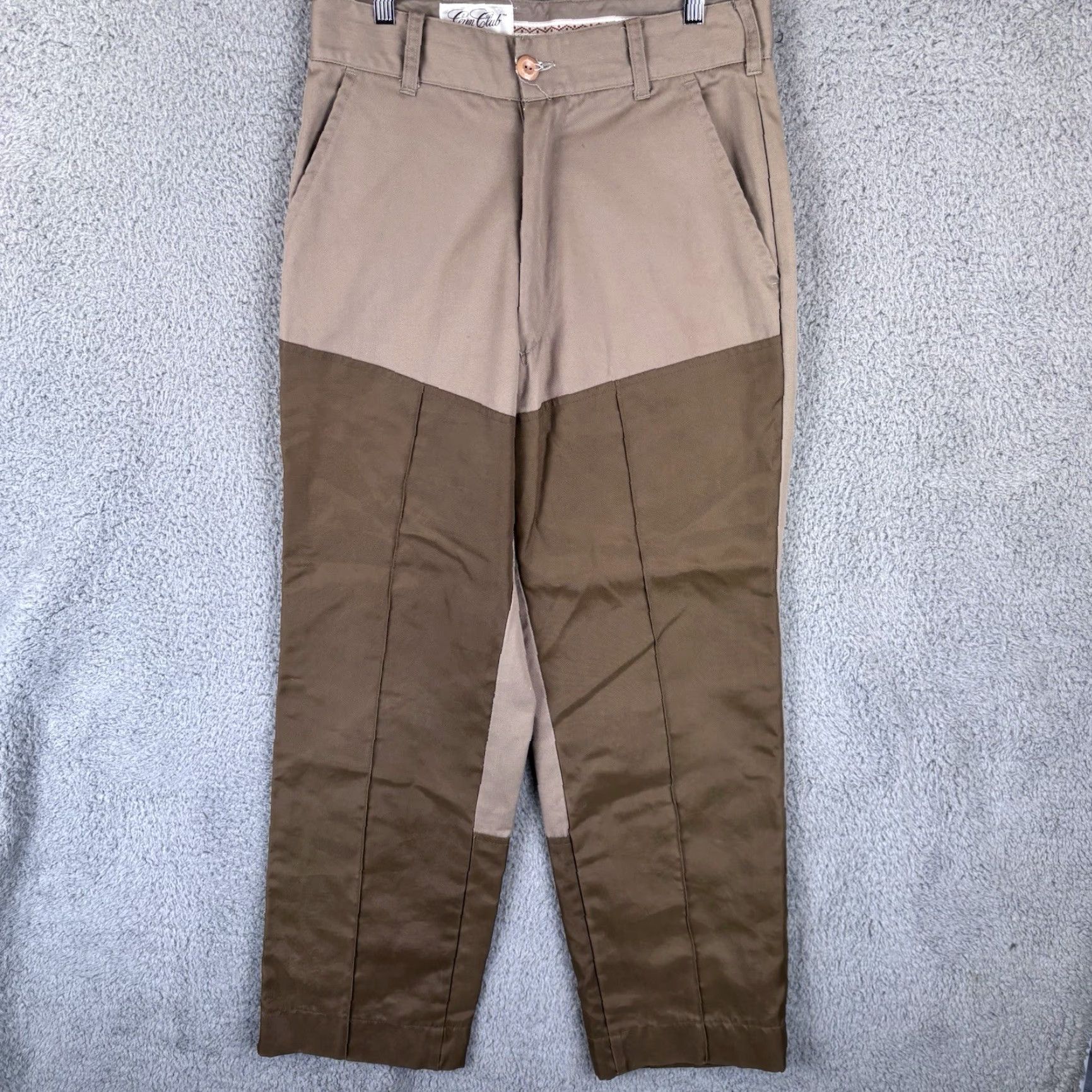 Vintage VINTAGE Gun Club Sportswear Hunting Pants Mens 30x30 Brown Canvas 5-Pocket Design Size US 30 / EU 46 - 2 Thumbnail