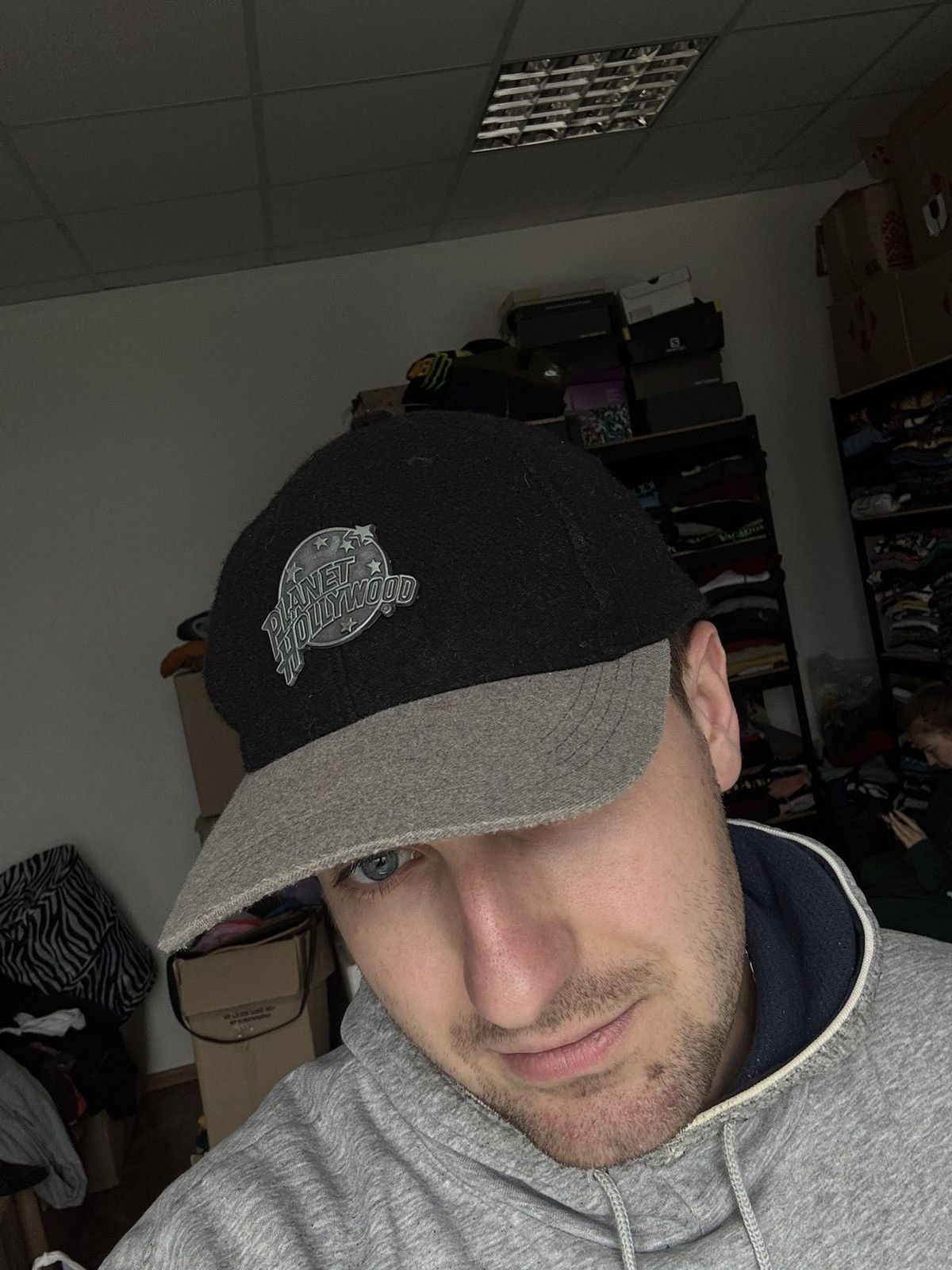 Planet Hollywood × Vintage Vintage 90s Planet Hollywood centre logo cap Size ONE SIZE - 2 Thumbnail