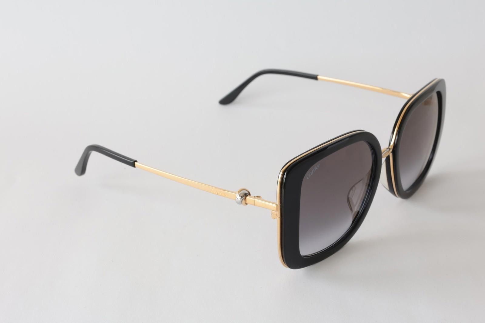 Cartier New Cartier eyewear sunglasses eyeglasses CT0246SA 001 black Size ONE SIZE - 7 Thumbnail