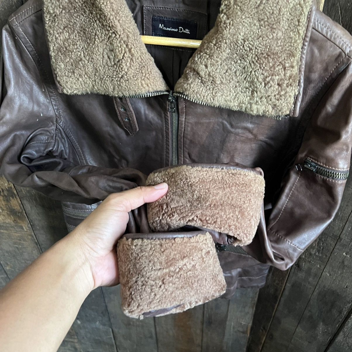 Massimo Dutti Massimo dutti Leather Jacket Size US S / EU 44-46 / 1 - 3 Thumbnail
