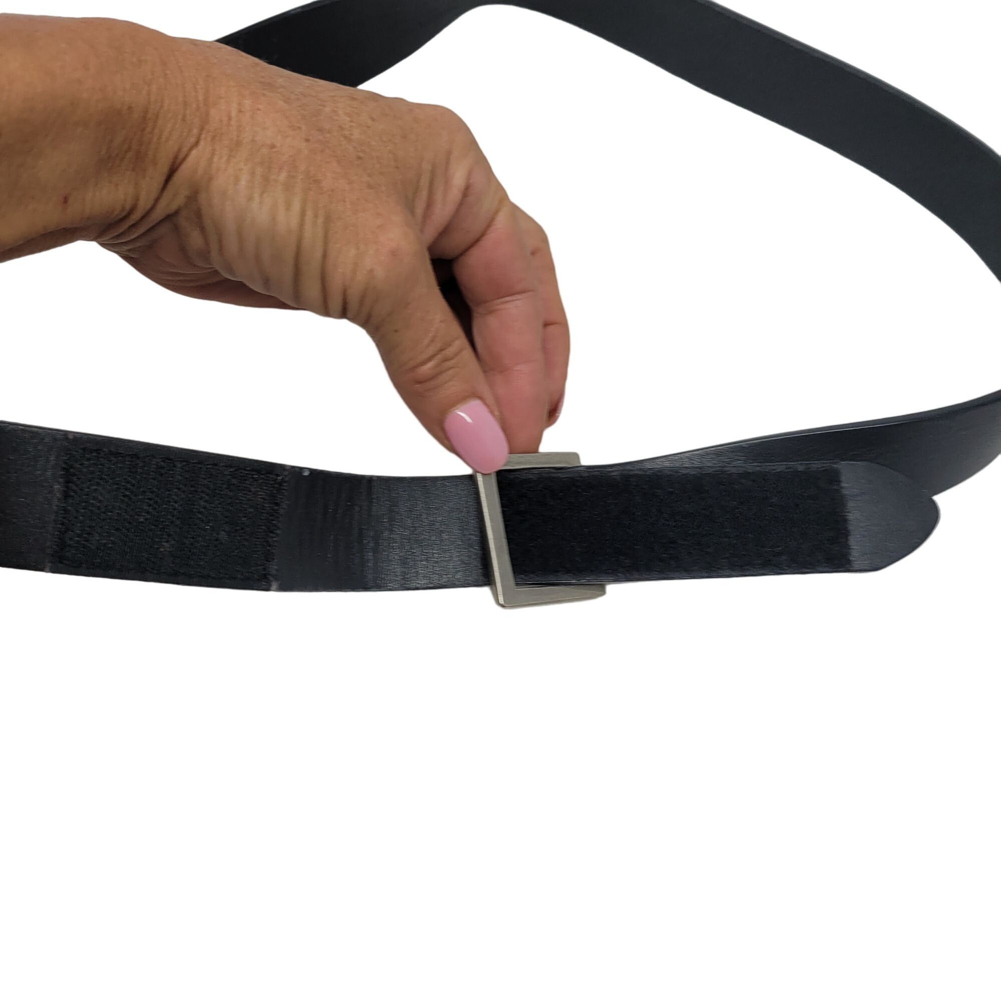 Vintage Vintage Polo Jeans Genuine Leather Belt M Fold Over Hook Loo Size 34 - 2 Thumbnail
