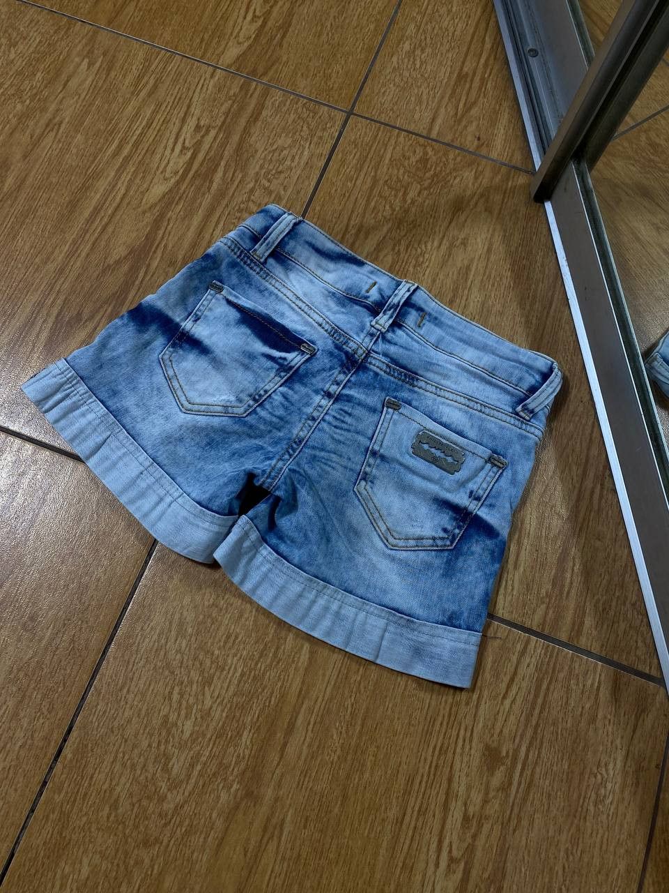 Philipp Plein Philipp Plein Skull Logo Denim Shorts Size US 26 / EU 42 - 9 Thumbnail