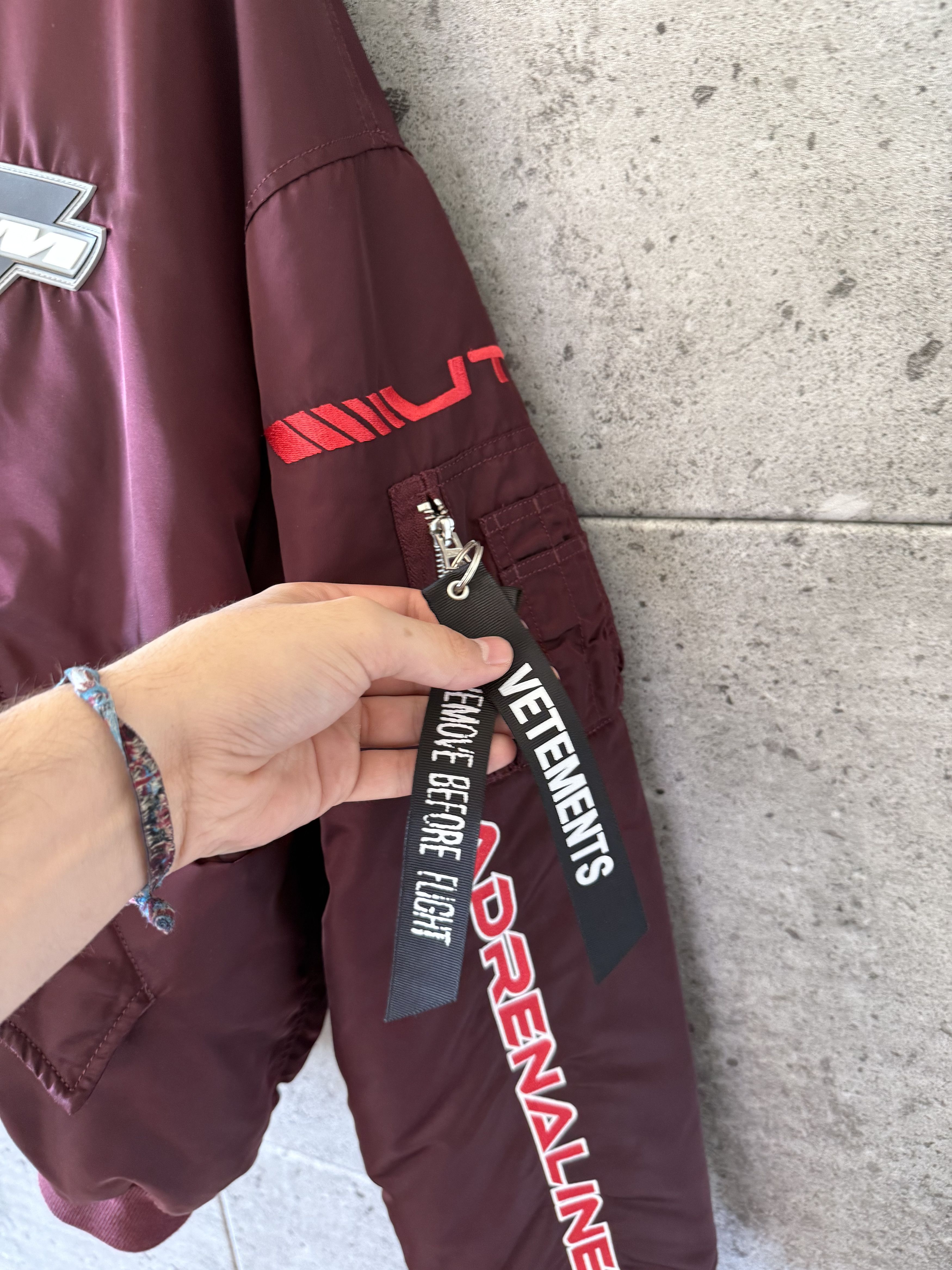 Alpha Industries × Vetements Vetements x Alpha industries sporting bomber jacket Size US S / EU 44-46 / 1 - 11 Thumbnail