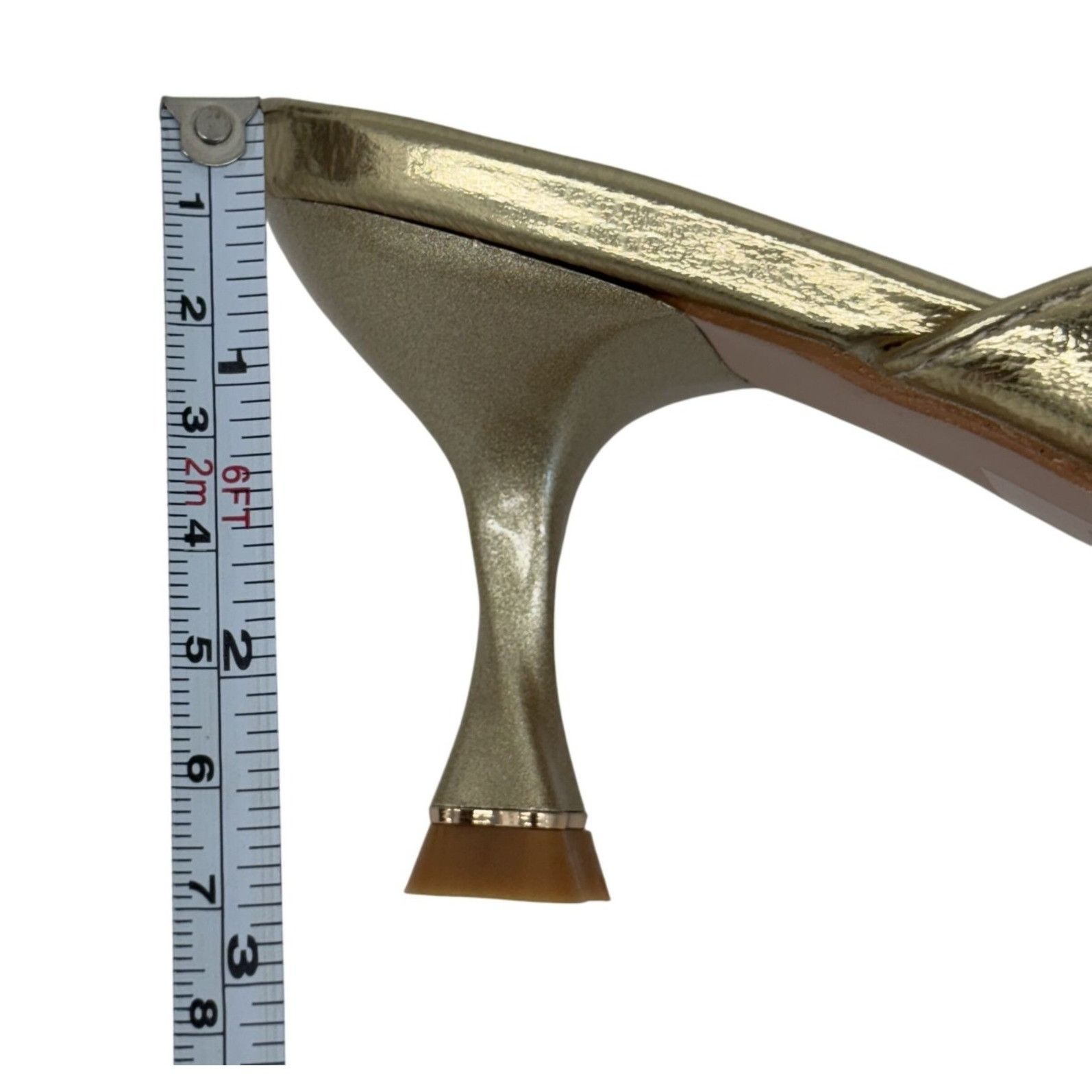 Other CHASE + CHLOE / Idra-3 / Gold / Pointed-Toe / Kitten Heel / Size US 9 / IT 39 - 9 Thumbnail