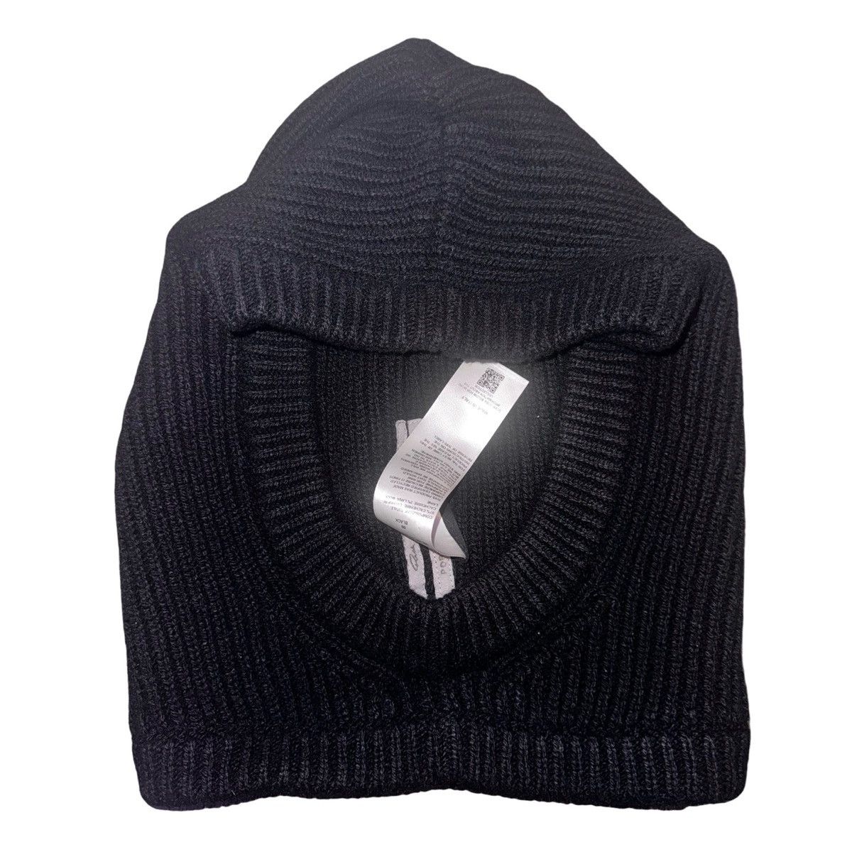 Rick Owens Cashmere Knit Hood Size ONE SIZE - 2 Thumbnail