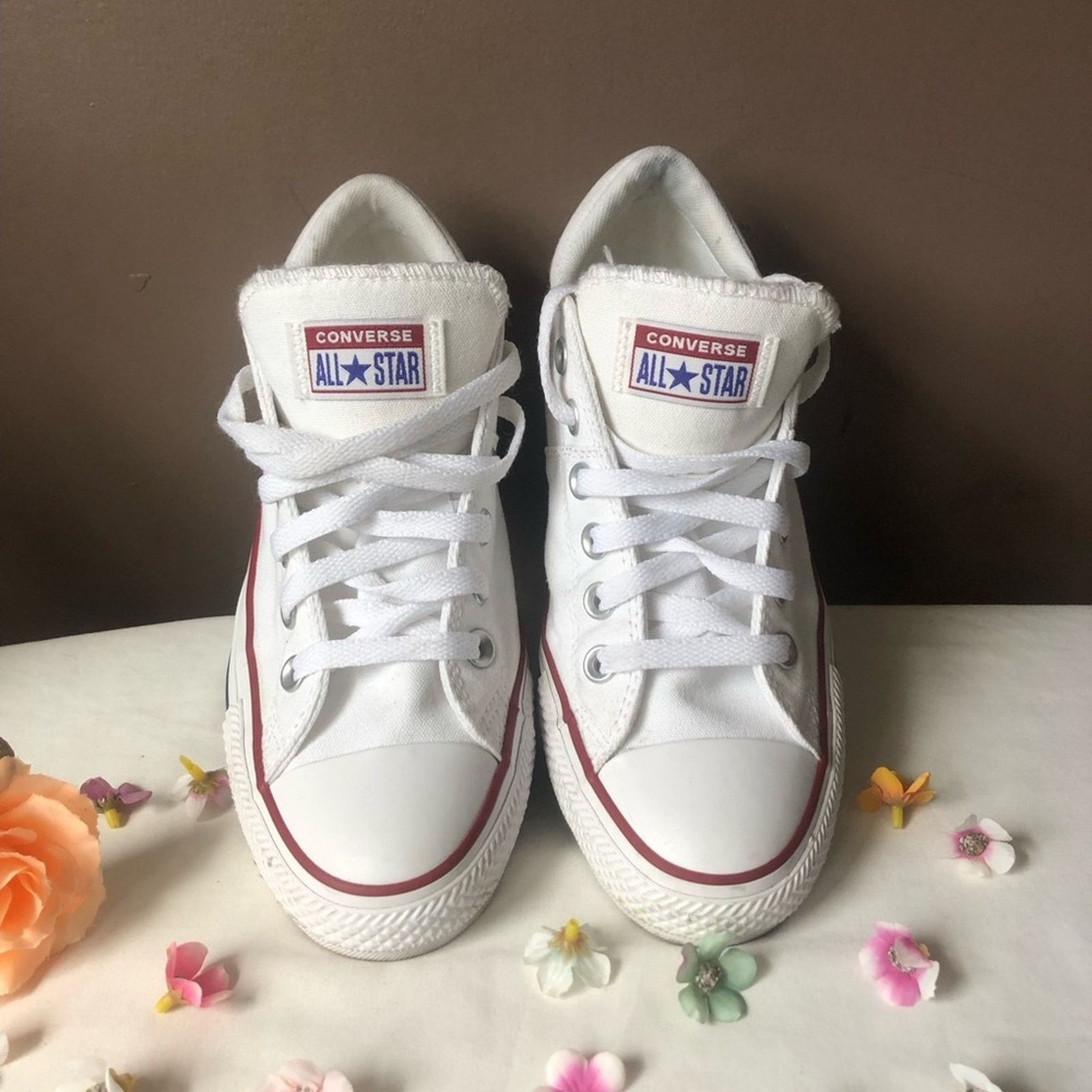 Converse Converse shoes chucks white low top size 8 Size US 8 / IT 38 - 7 Thumbnail