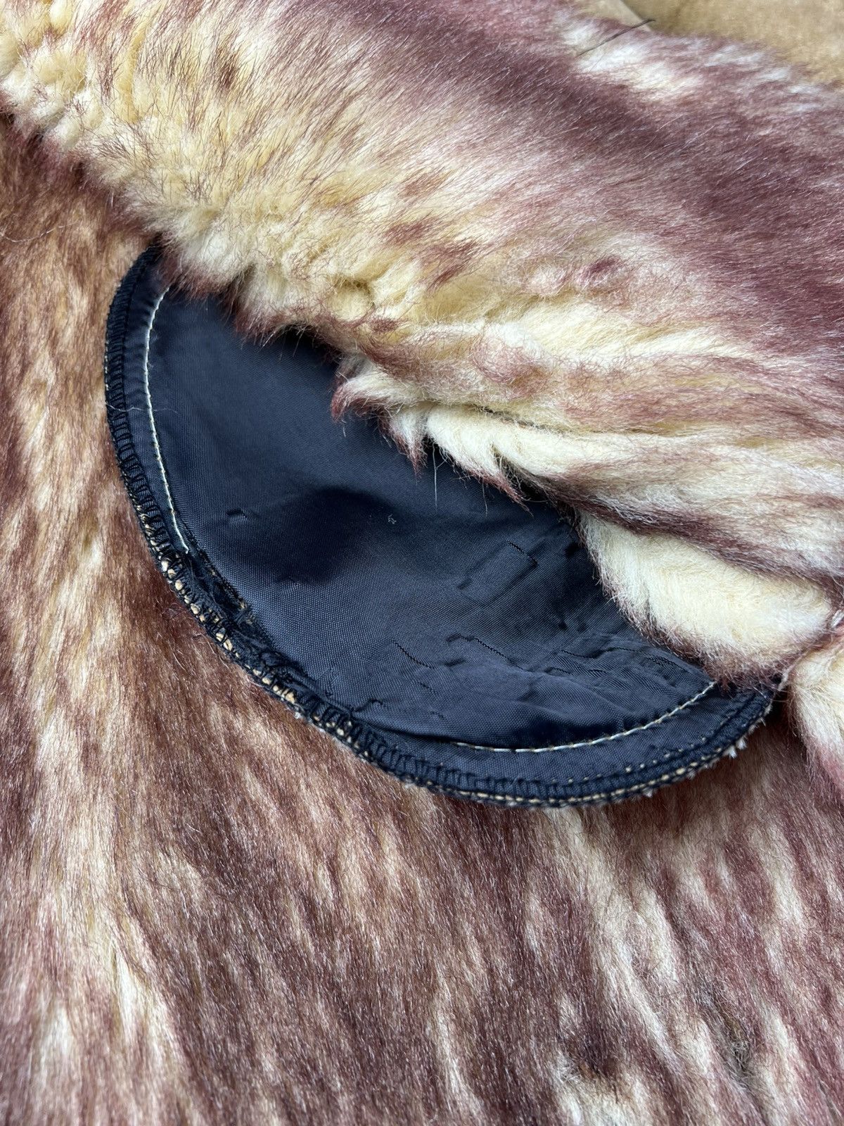 Vintage Vintage faux fur avant garde coat Size S / US 4 / IT 40 - 9 Thumbnail