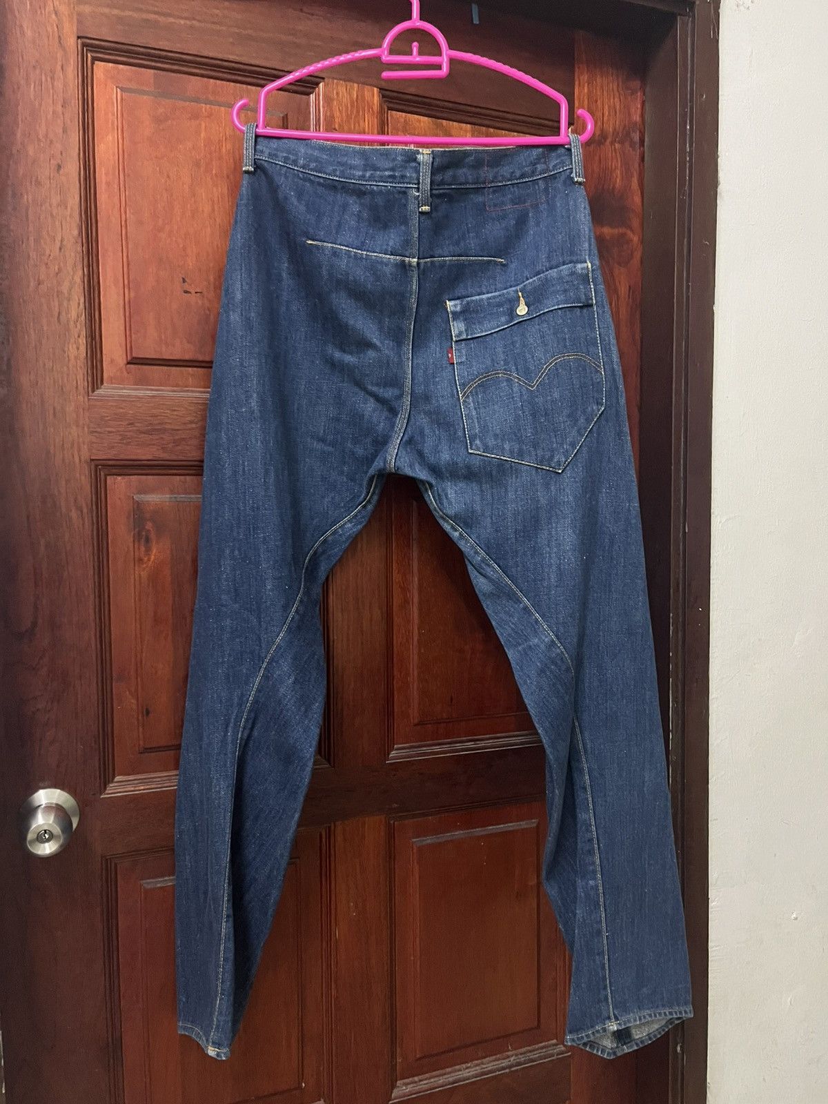 Levi's ARCHIVE Levi's RED 1st Gen 2000 Twisted Leg Denim Size US 30 / EU 46 - 1 Thumbnail