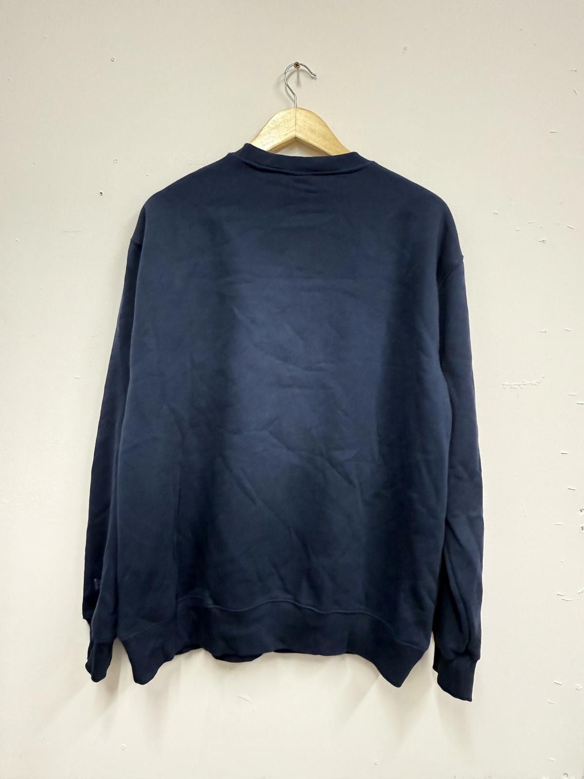 Pull & Bear Pull&Bear Navy Blue Men's Sweatshirt Size L Size US L / EU 52-54 / 3 - 3 Thumbnail