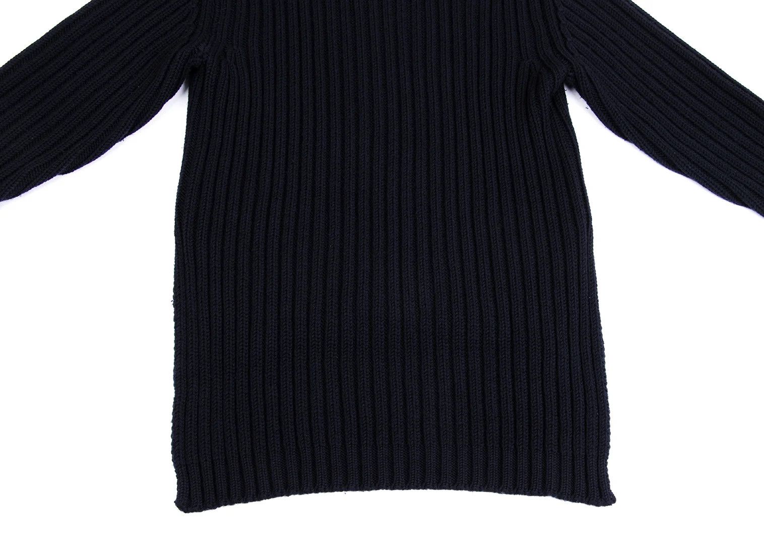 Yohji Yamamoto Yohji Yamamoto Wool Turtleneck Sweater Navy M Size US M / EU 48-50 / 2 - 7 Thumbnail