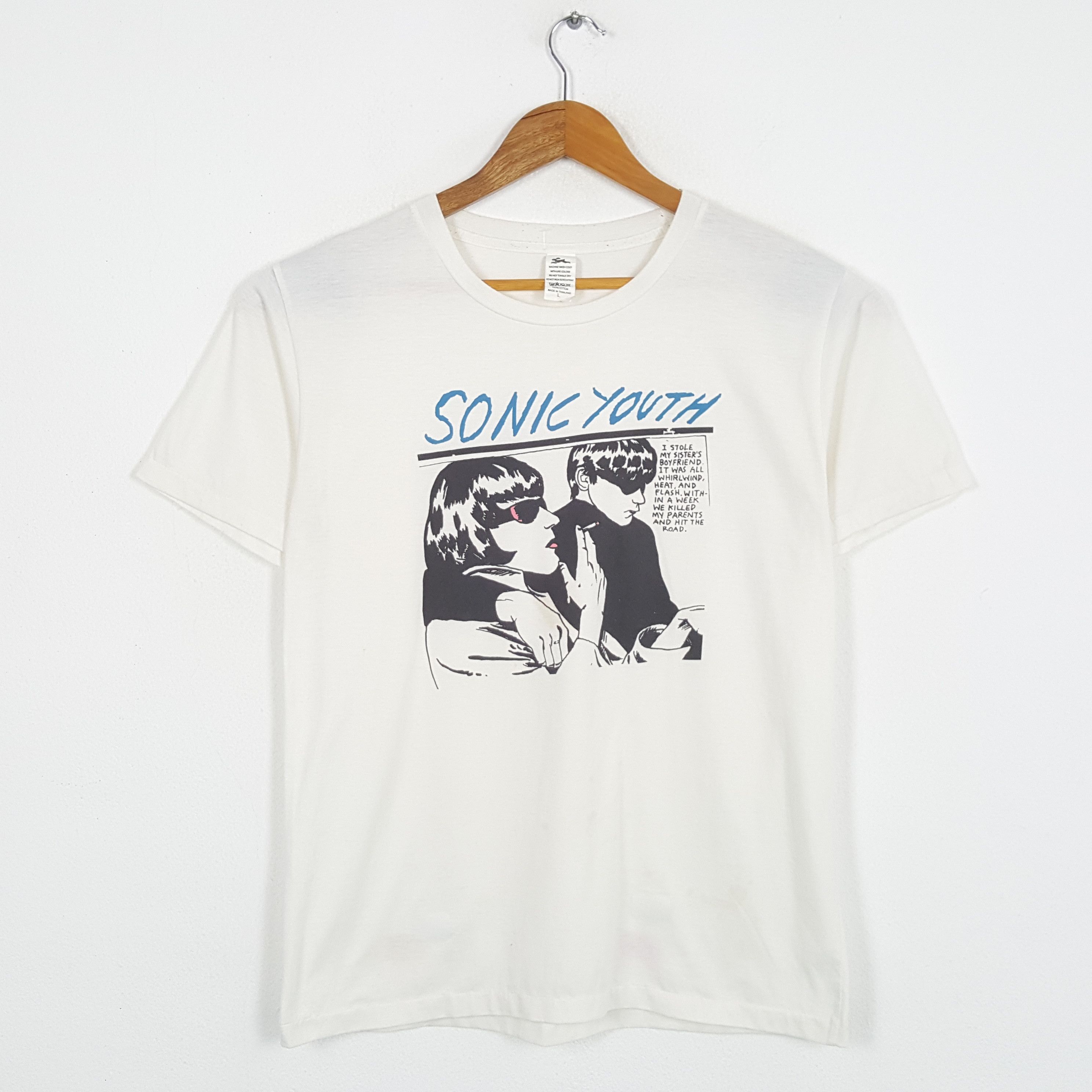 Band Tees × Rock T Shirt × Vintage Vintage SONIC YOUTH American 