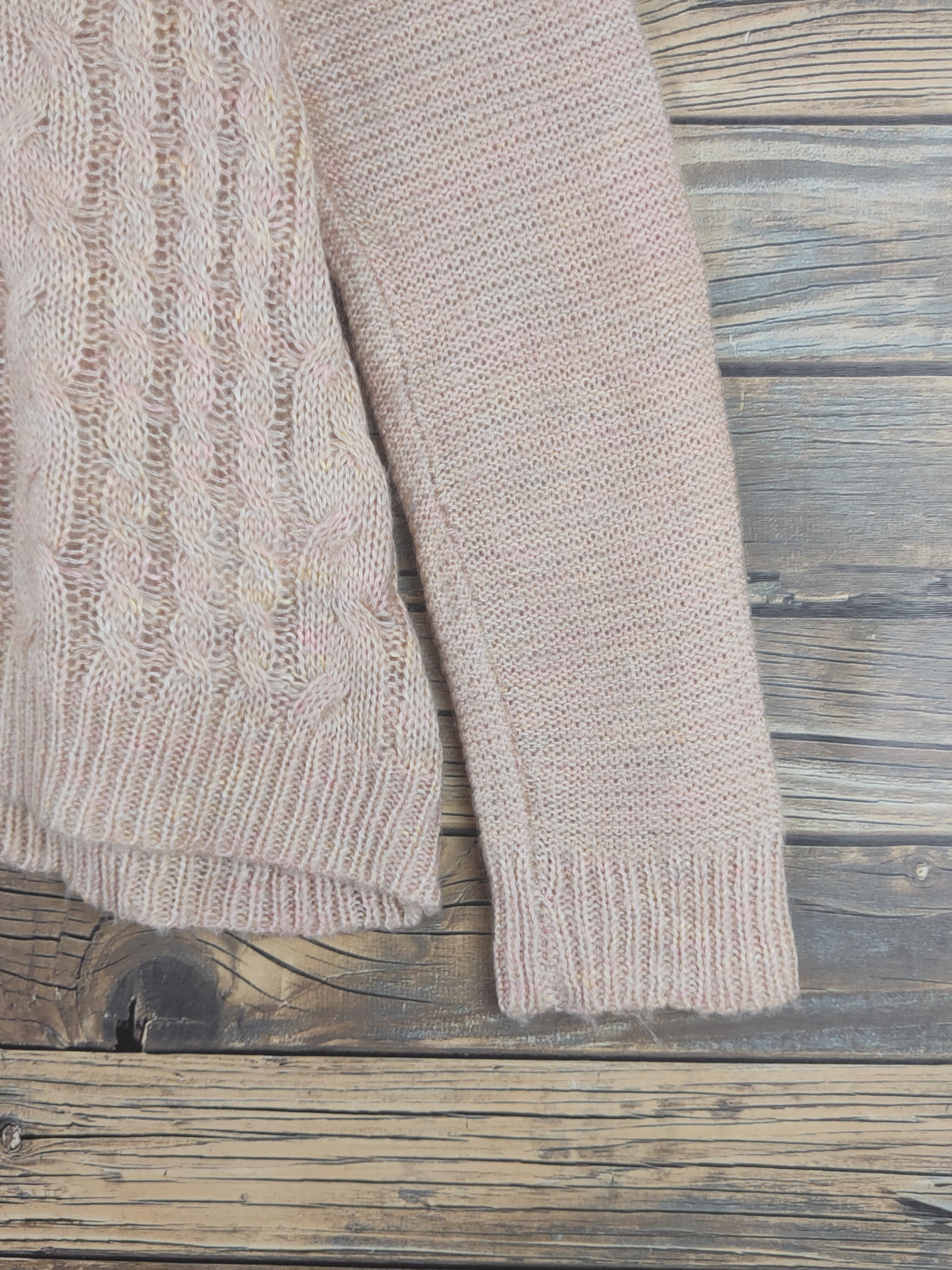 Vintage Ofuon Light Orange Knitwear Sweatshirts #W1204 Size XS / US 0-2 / IT 36-38 - 6 Thumbnail