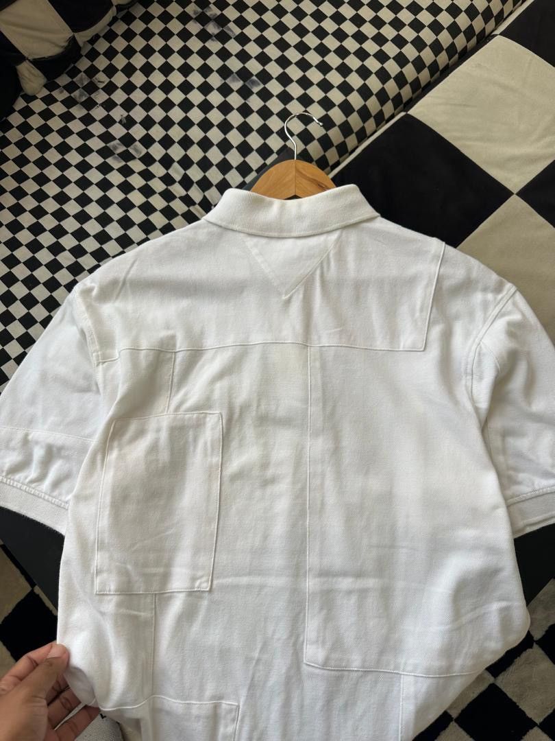 Designer × Tommy Hilfiger TOMMY HILFIGER PATCHWORK WHITE ON WHITE Size US L / EU 52-54 / 3 - 6 Thumbnail