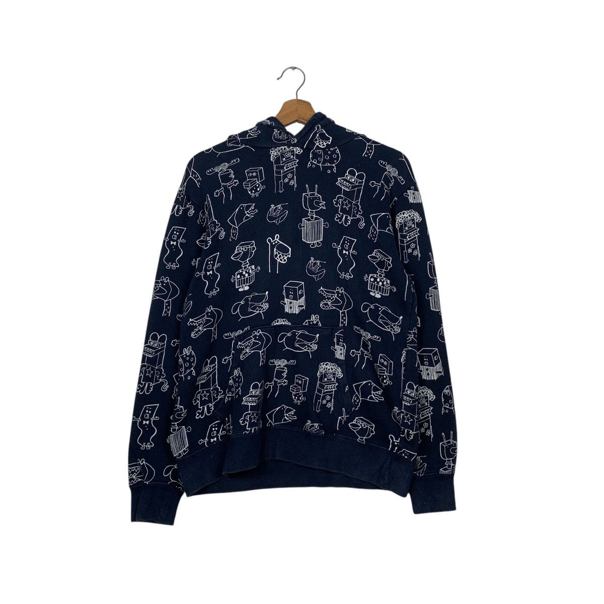 Japanese Brand Japanese Brand Graniph Fullprint Pullover Hoodie Size US M / EU 48-50 / 2 - 10 Thumbnail