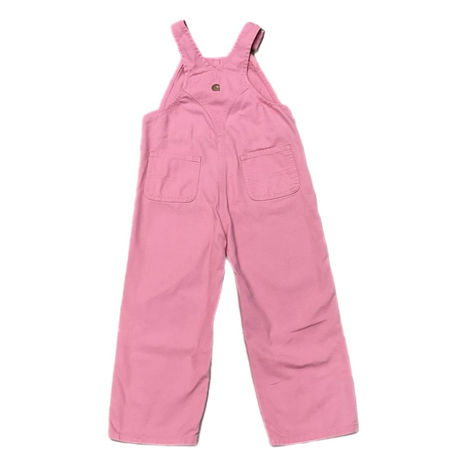 Carhartt Carhartt Youth Girls Pink Overalls Size ONE SIZE - 2 Thumbnail