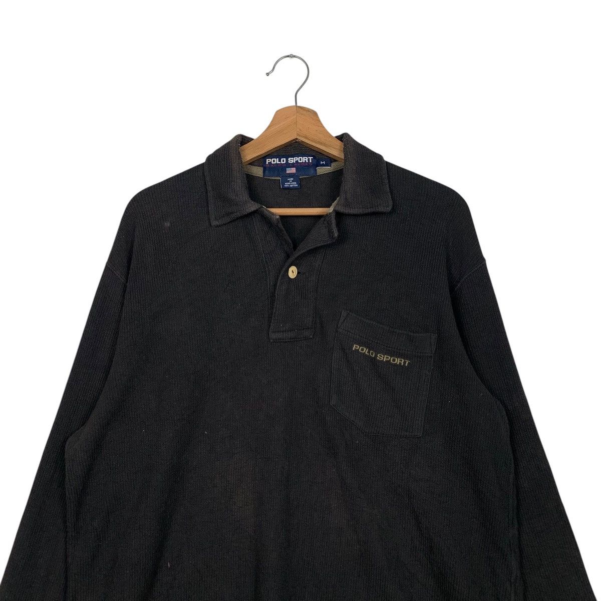 Polo Ralph Lauren 90’s POLO SPORT RALPH LAUREN Long Sleeve Polos #2606-C117 Size US M / EU 48-50 / 2 - 2 Thumbnail