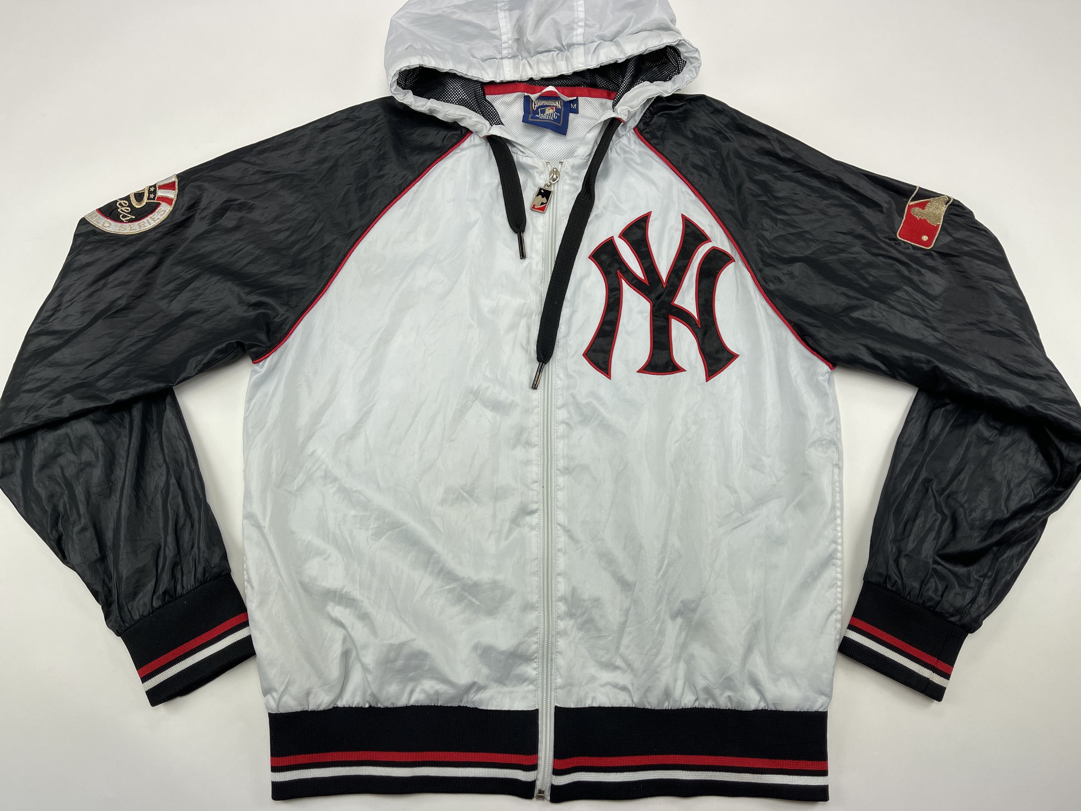 MLB × Majestic MLB New York Yankees jacket, gray, Cooperstown, vintage M Size US M / EU 48-50 / 2 - 7 Thumbnail