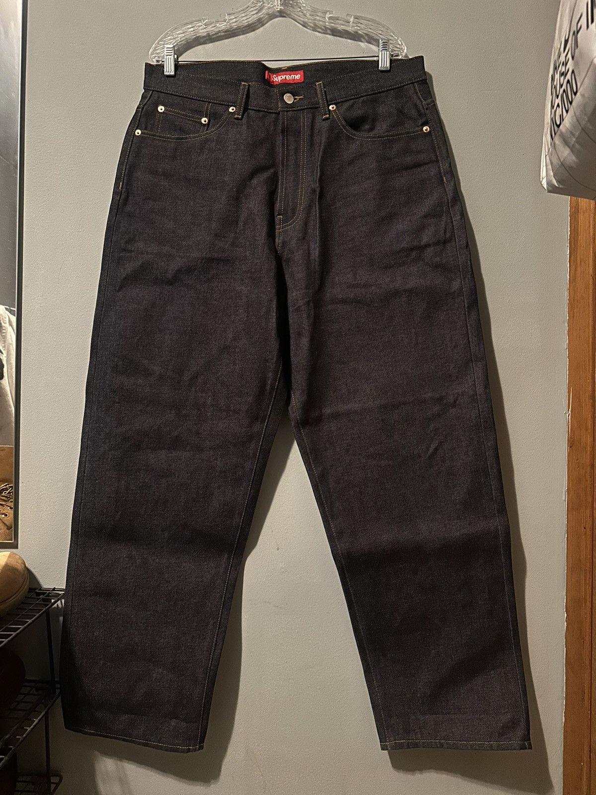 Supreme Rigid Baggy Jean | Grailed