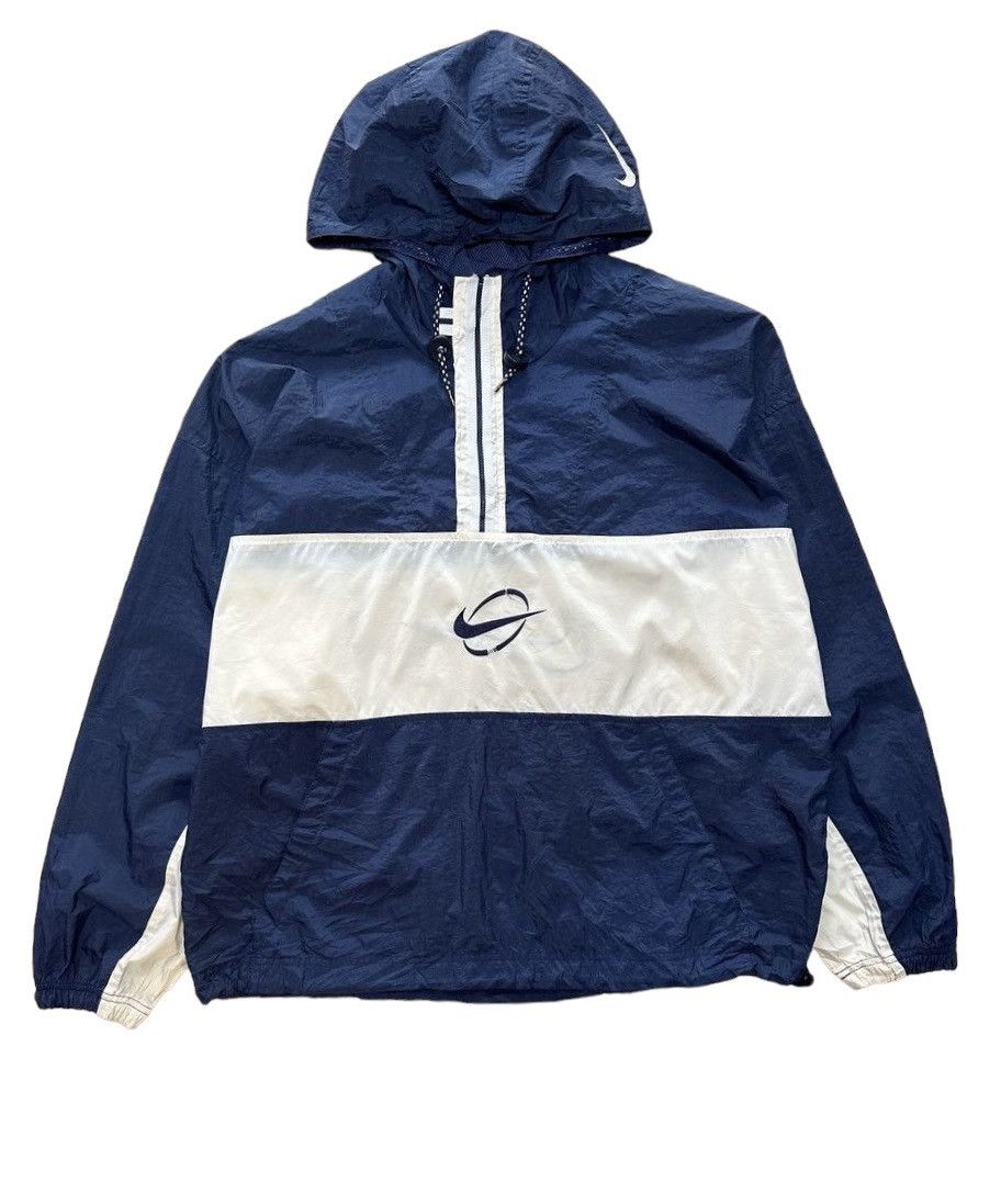 Vintage Vtg Nike Swoosh Two Tone Size US M / EU 48-50 / 2 - 2 Thumbnail