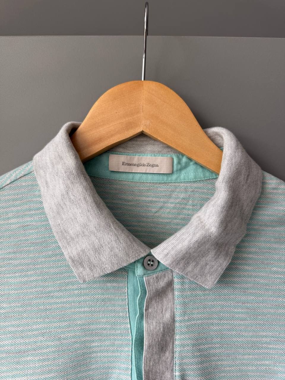 Ermenegildo Zegna × Z Zegna 🇮🇹 Vintage Z Zegna Ermenegildo Zegna Polo T-Shirt Rare Retro Size US XL / EU 56 / 4 - 2 Thumbnail