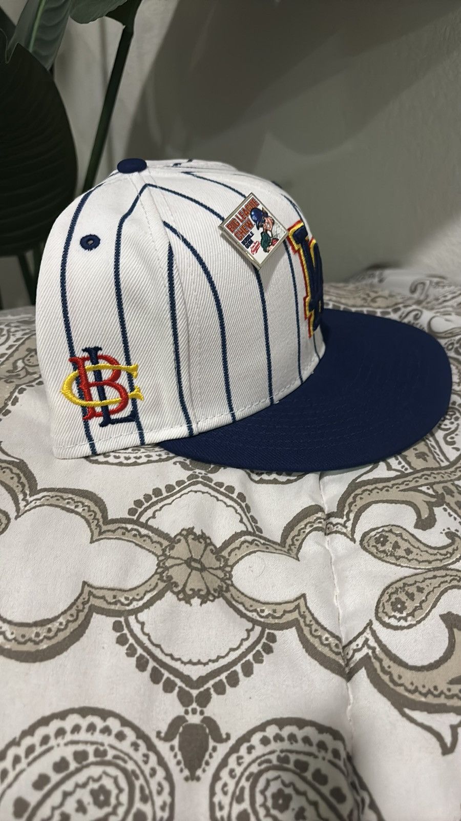 New Era Big league chew Los Angeles Dodgers hat Size ONE SIZE - 2 Thumbnail