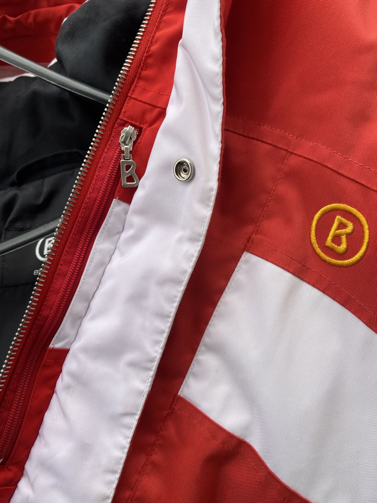 Vintage Bogner Multipocket Ski Jacket Racing Team