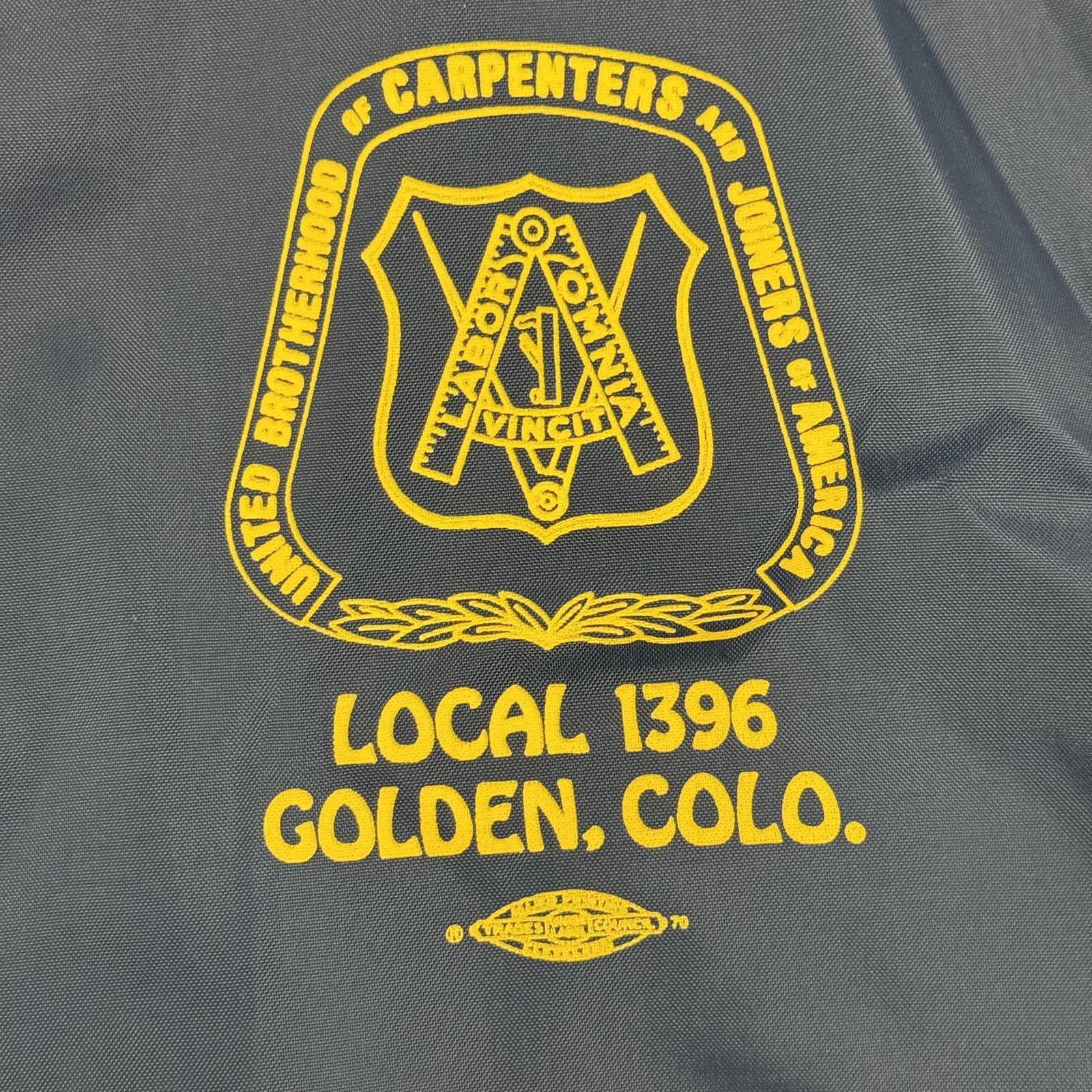 Designer Vtg 70s WEST WIND Bomber Jacket CO Carpenters Made in USA Size US L / EU 52-54 / 3 - 3 Thumbnail