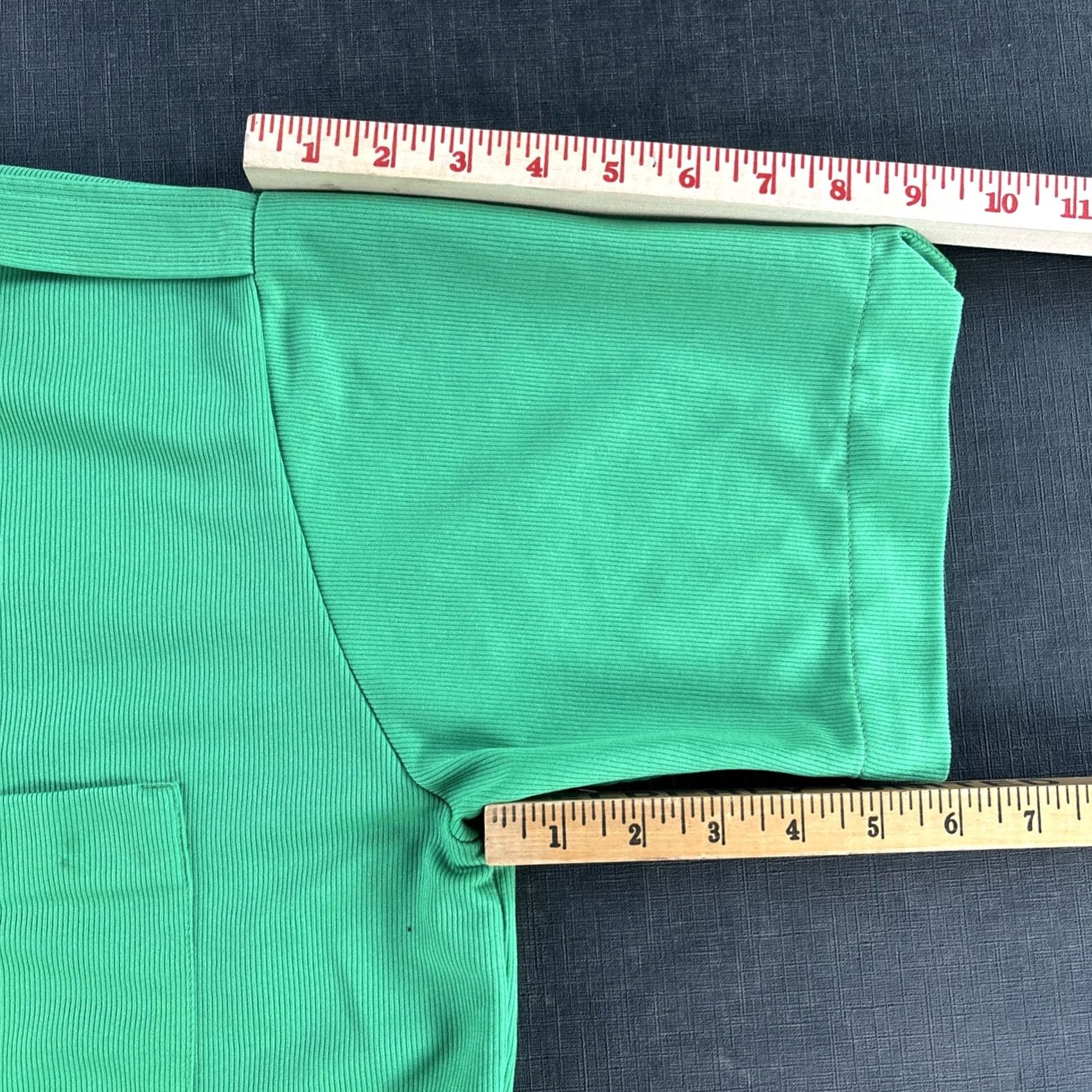 Vintage VINTAGE Hilton Polo Shirt Collared 1/4 Zip Short Sleeve Green 70s Retro Beer Bowling 70s Mens L Size US L / EU 52-54 / 3 - 6 Thumbnail