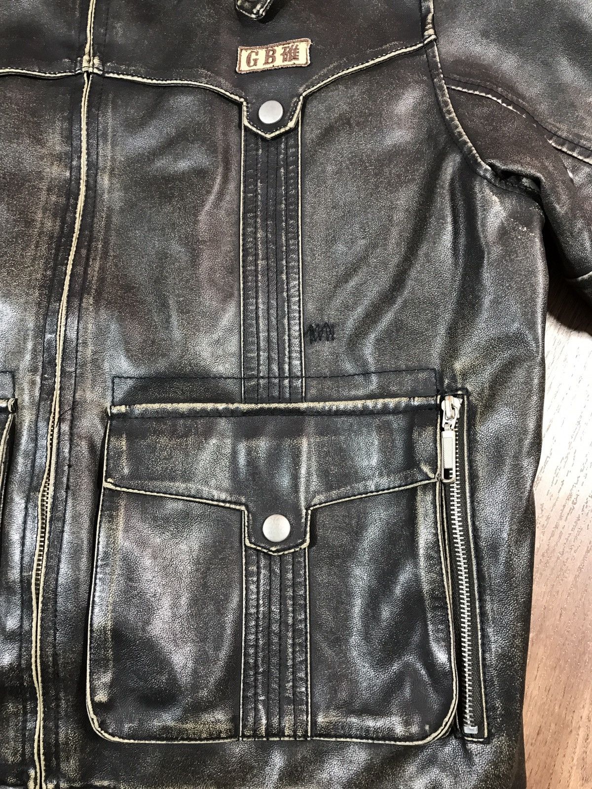 Japanese Brand × Vintage Vintage Bomber Pilot Jacket Bicker Size US L / EU 52-54 / 3 - 5 Thumbnail