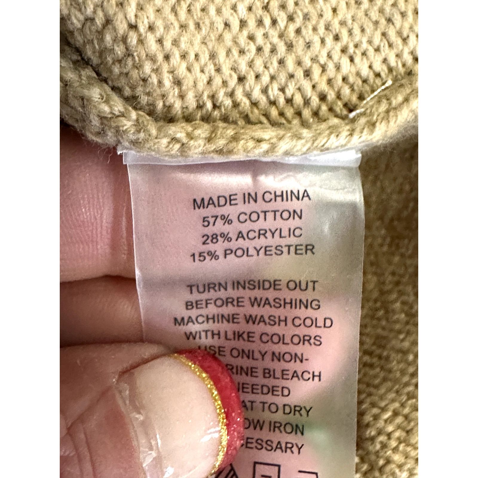 Vince Camuto Vince Camuto Cardigan Sweater Button Front DesignTan XXS NWT Size XXS / US 00 / IT 34 - 10 Thumbnail