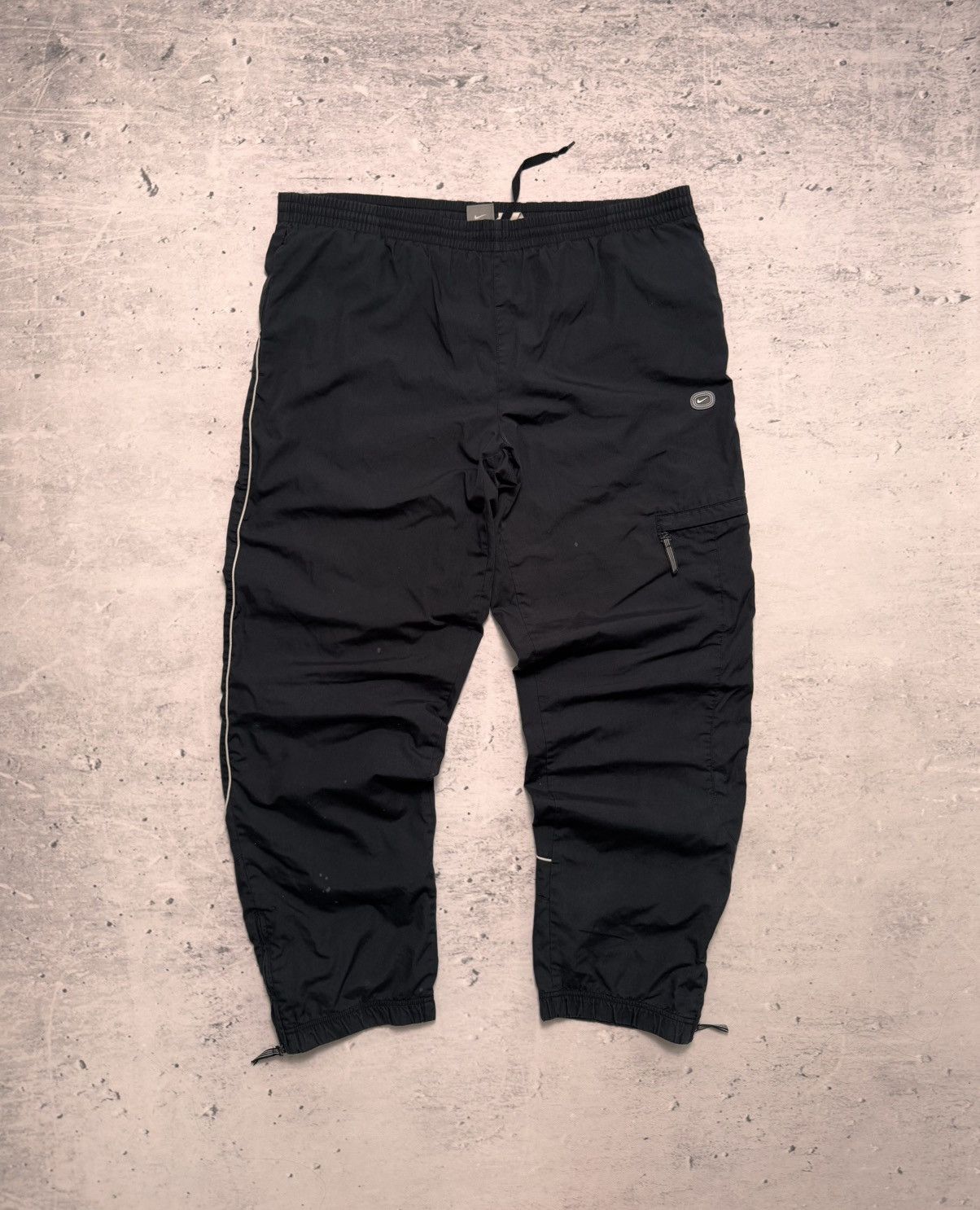 Nike × Vintage NIKE VINTAGE BASIC LOGO OVERSIZE BAGGY PANTS Size US 34 / EU 50 - 1 Thumbnail