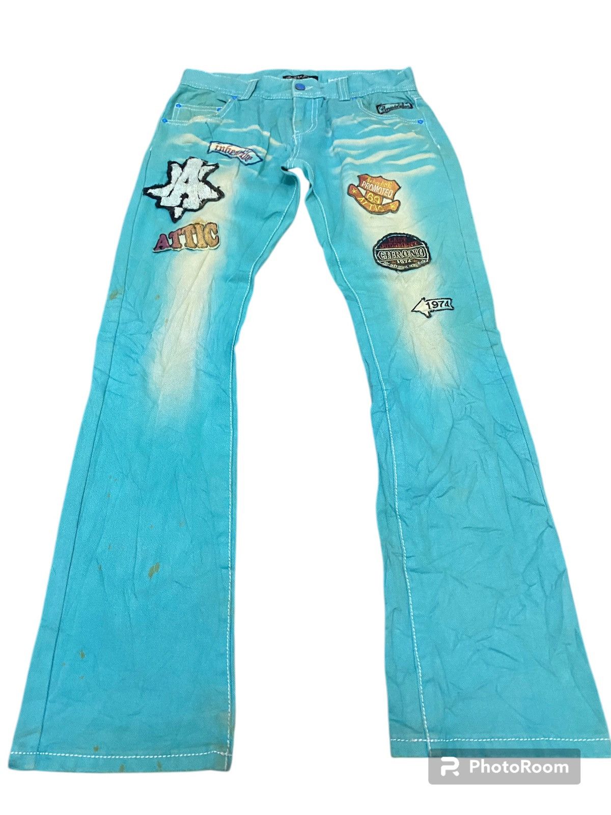 Hysteric Glamour × In The Attic × Tornado Mart Flare jeans In the Attic patchwork boot Cut Size US 30 / EU 46 - 1 Thumbnail