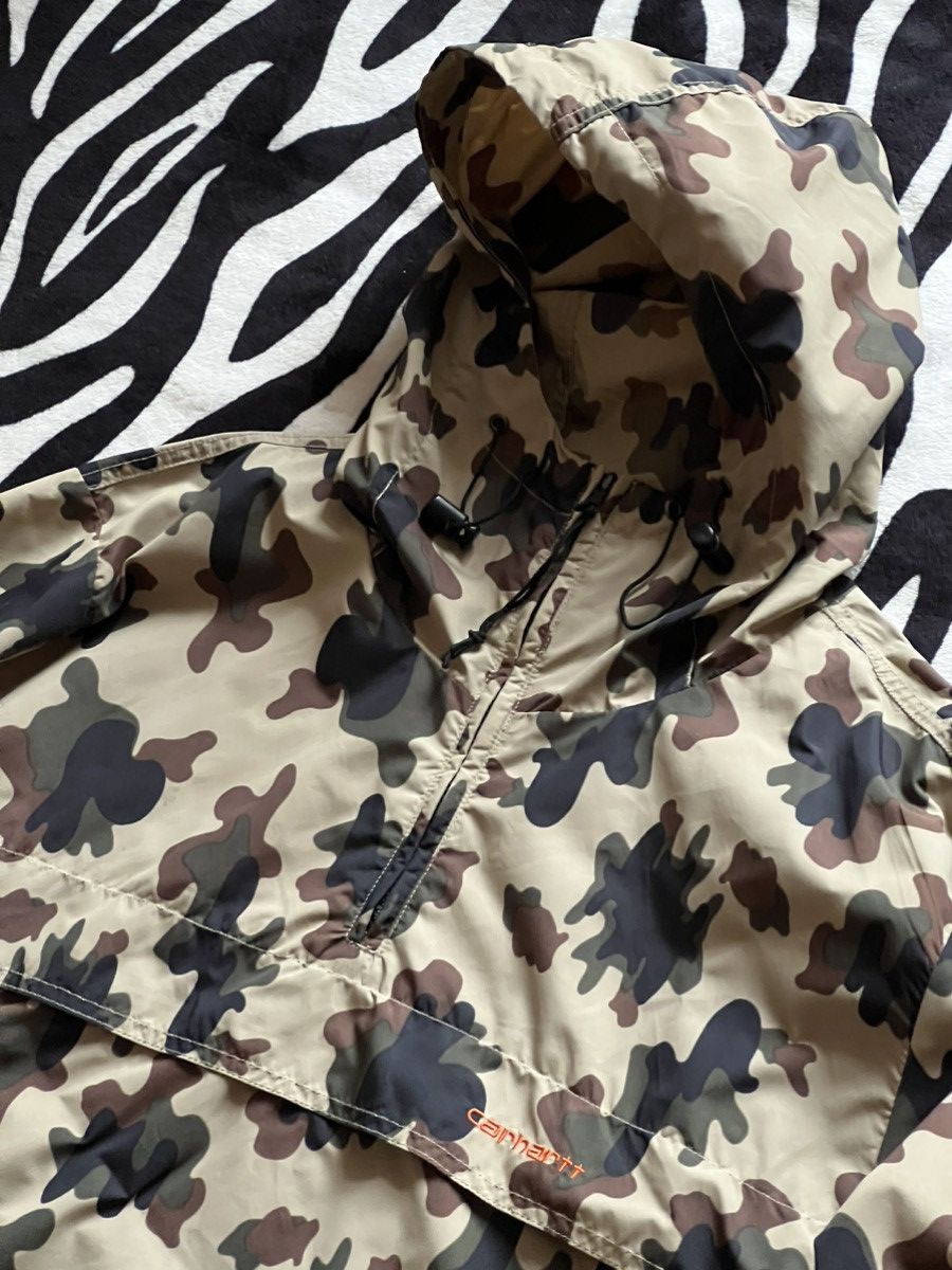 Carhartt × Carhartt Wip × Vintage Carhartt vintage nylon camo anorak jacket Size US XL / EU 56 / 4 - 5 Thumbnail