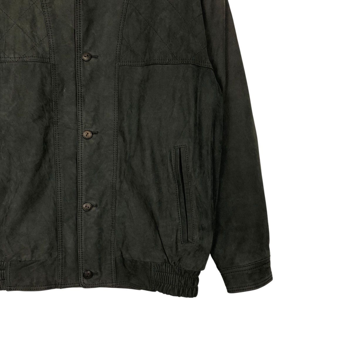 Japanese Brand 🔥VINTAGE GENUINE LEATHER JACKET STRATH ISSEY MIYAKE Size US L / EU 52-54 / 3 - 8 Thumbnail