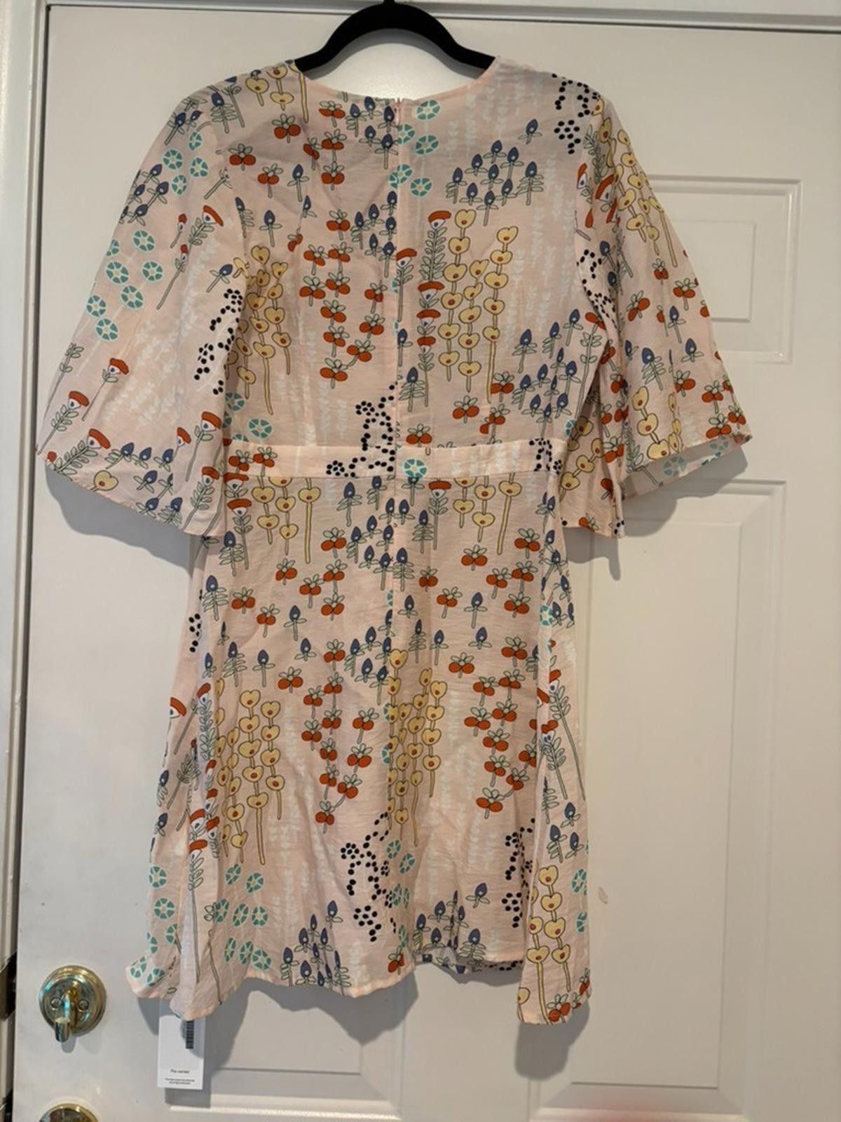 Designer Womens sz M pink Traffic People dress new with tags #411 Size M / US 6-8 / IT 42-44 - 2 Thumbnail